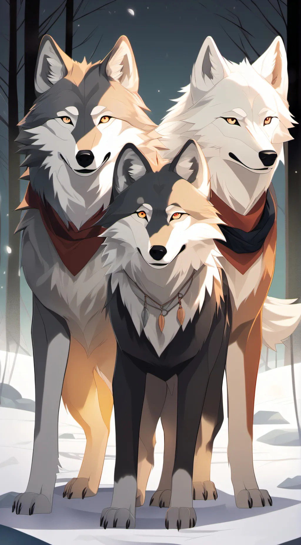 ai character: The wolfs  background