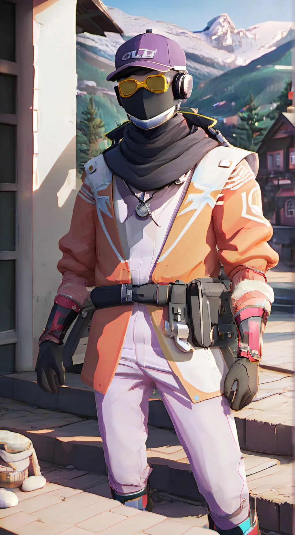 ai character: Skye background