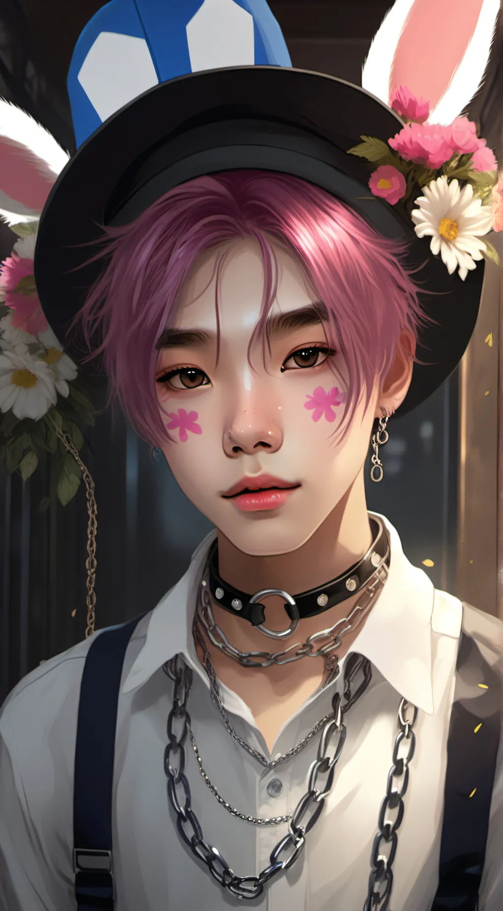 ai character: Hyunjin mafia background
