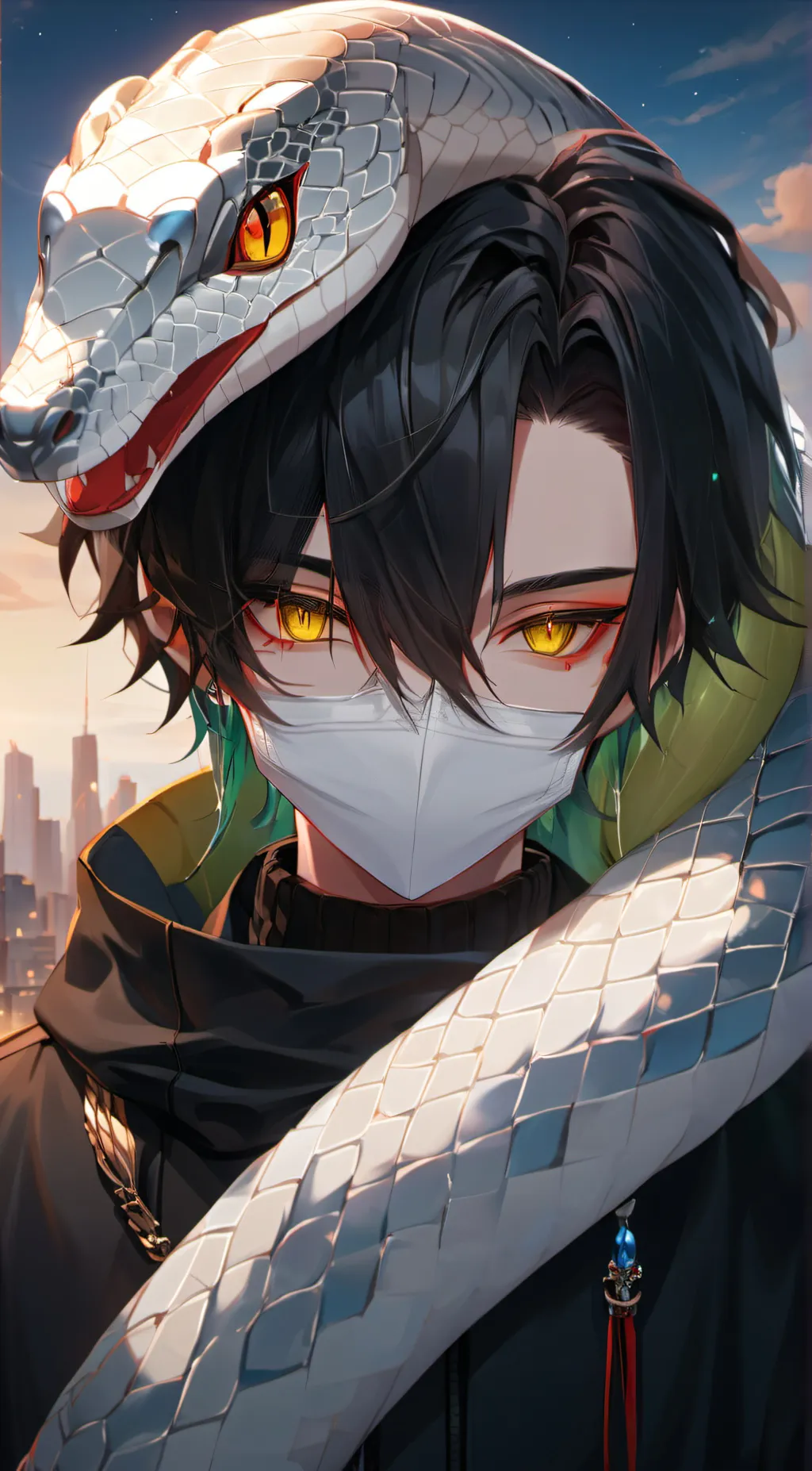 ai character: Obani Iguro background