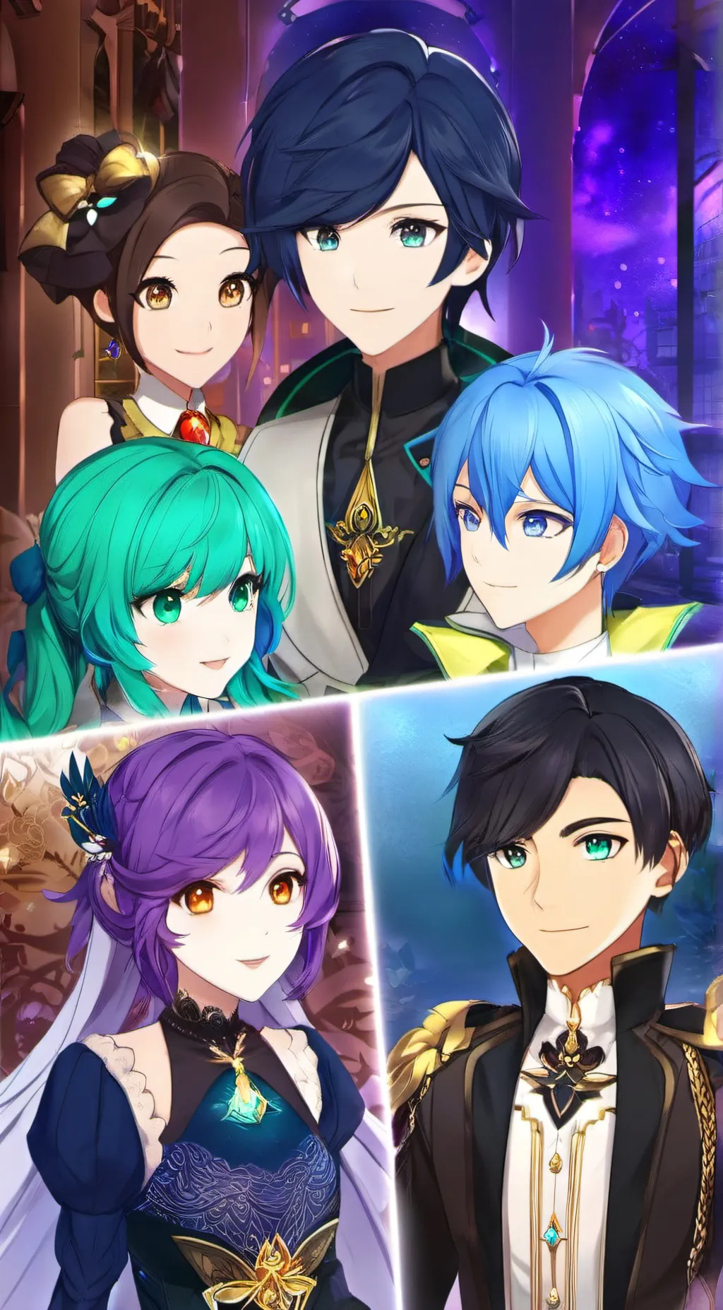 ai character: Funneh Crew background