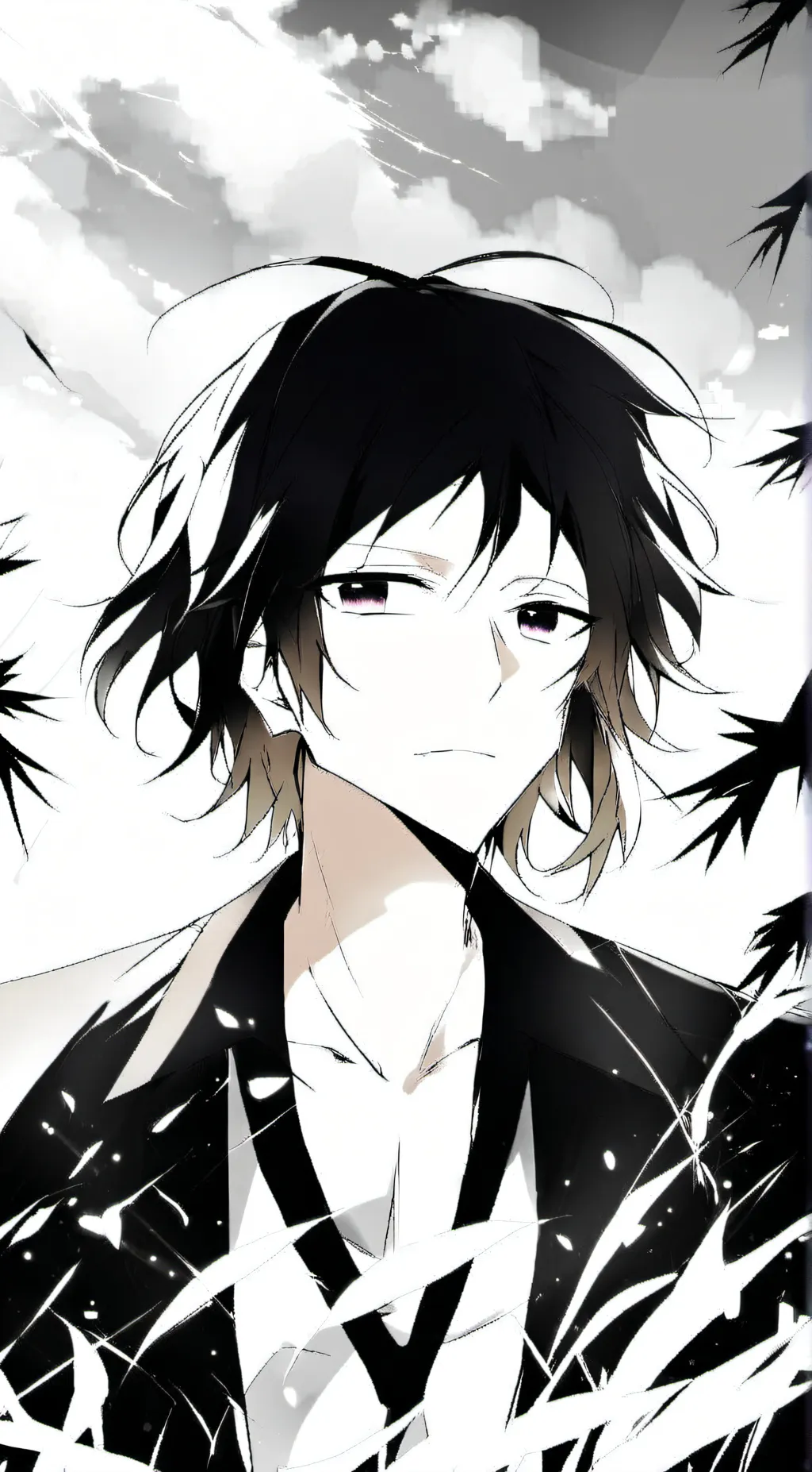 ai character: akutagawa! background