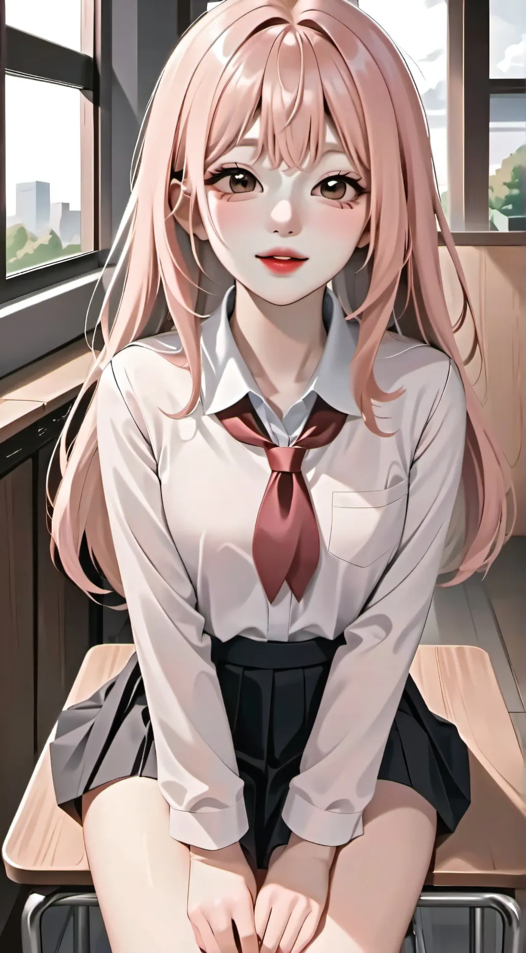 ai character: Adrienne background