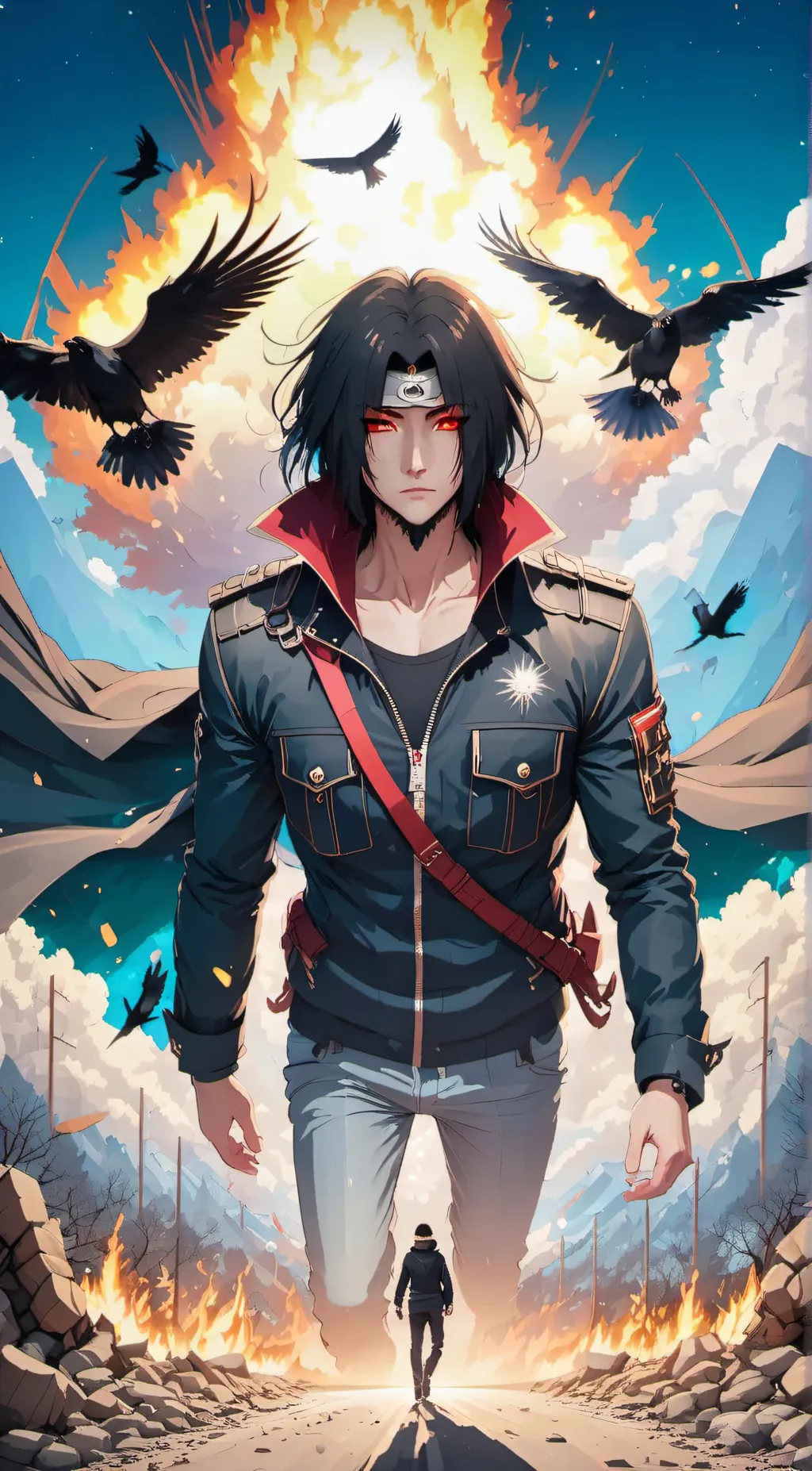 ai character: Itachi background