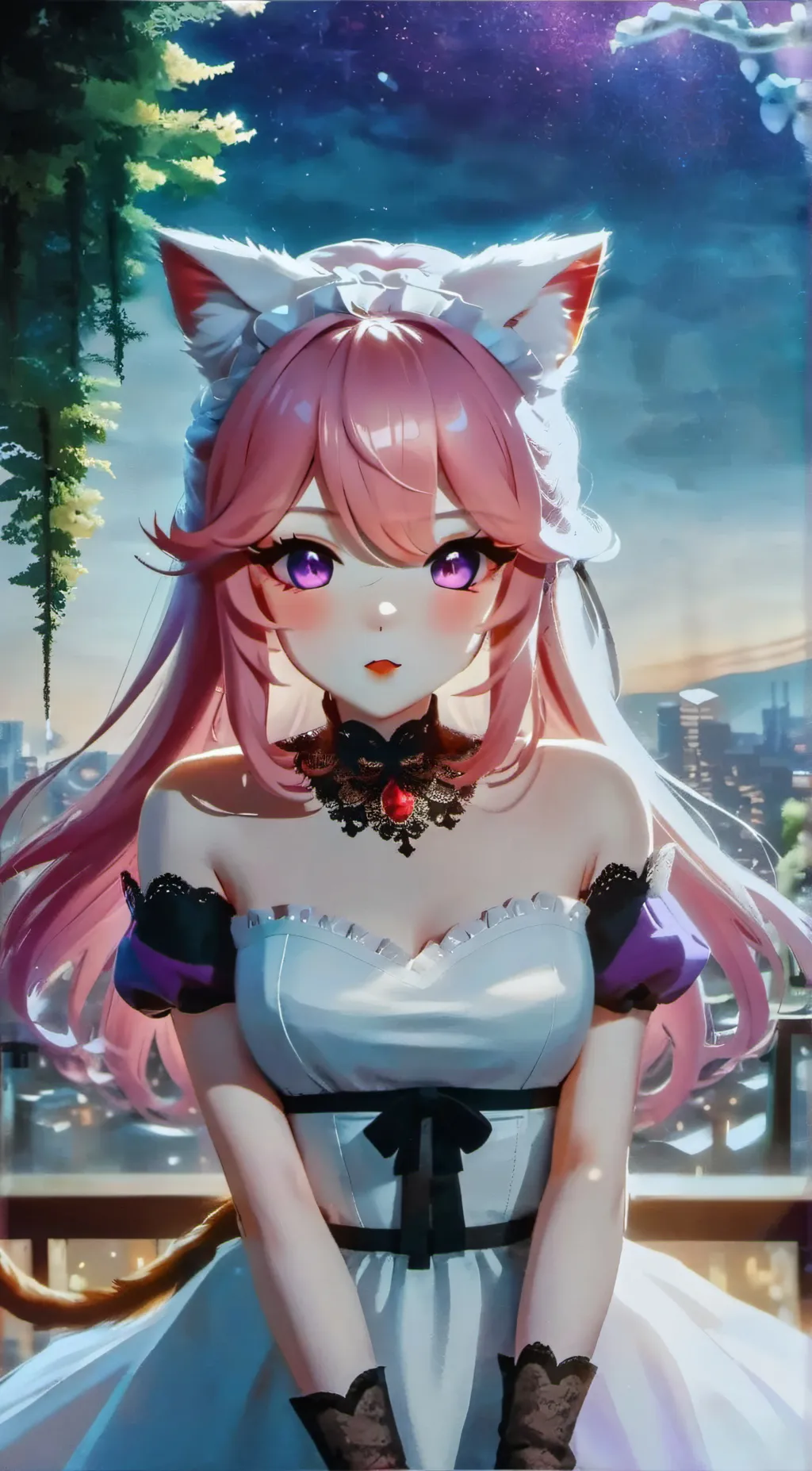 ai character: Lilly background