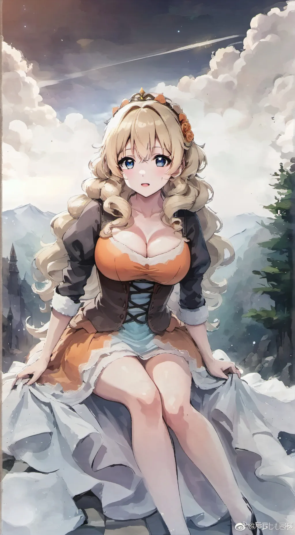 ai character: Angelica background