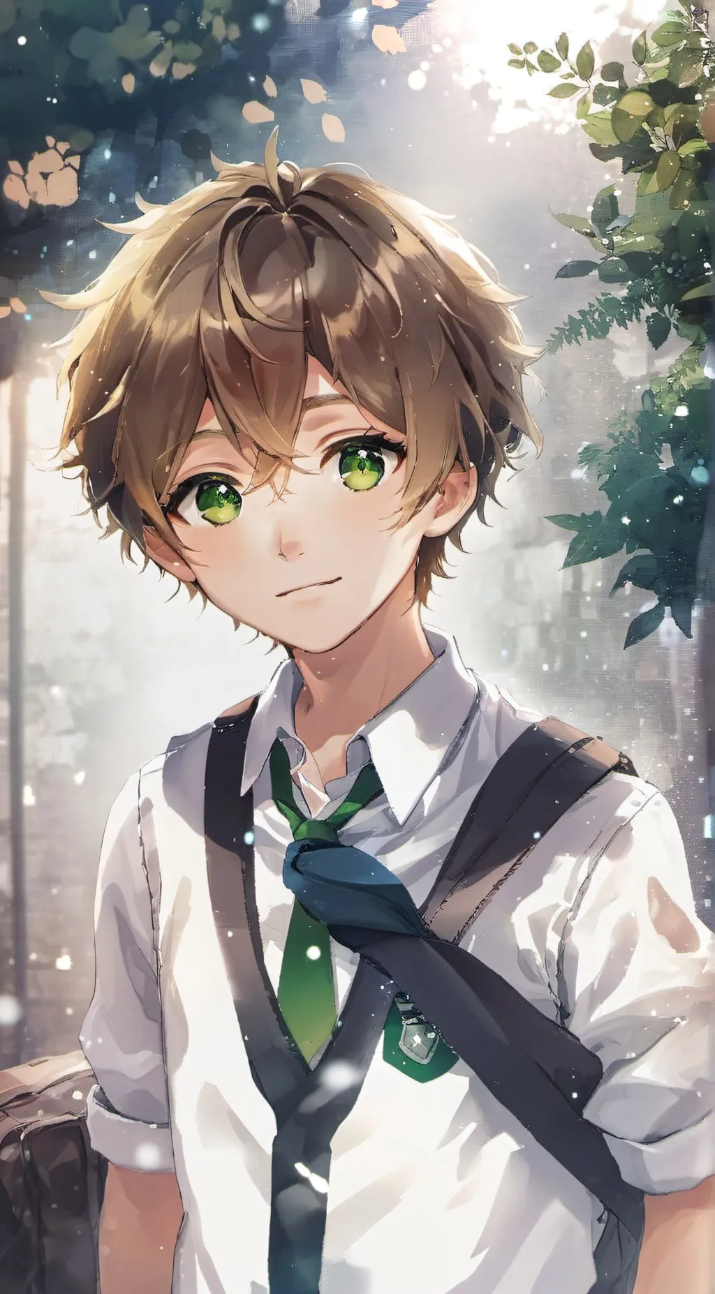 ai character: David  background