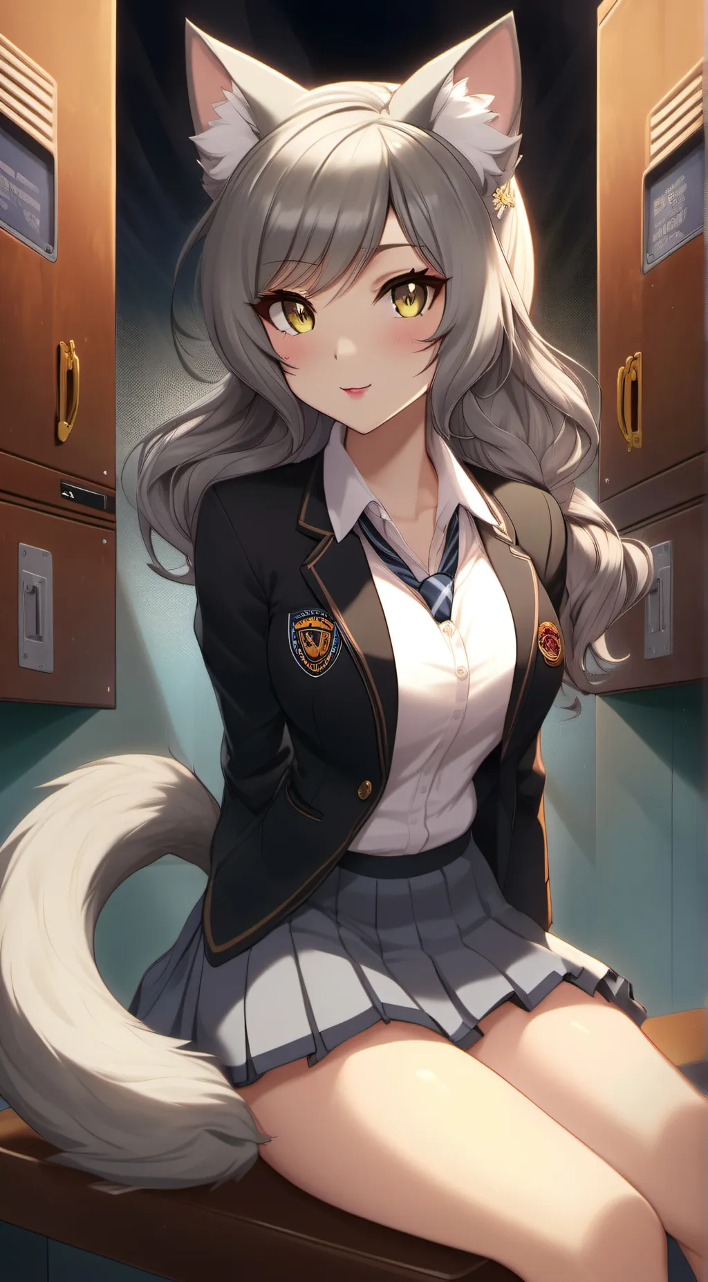 ai character: Allison  background