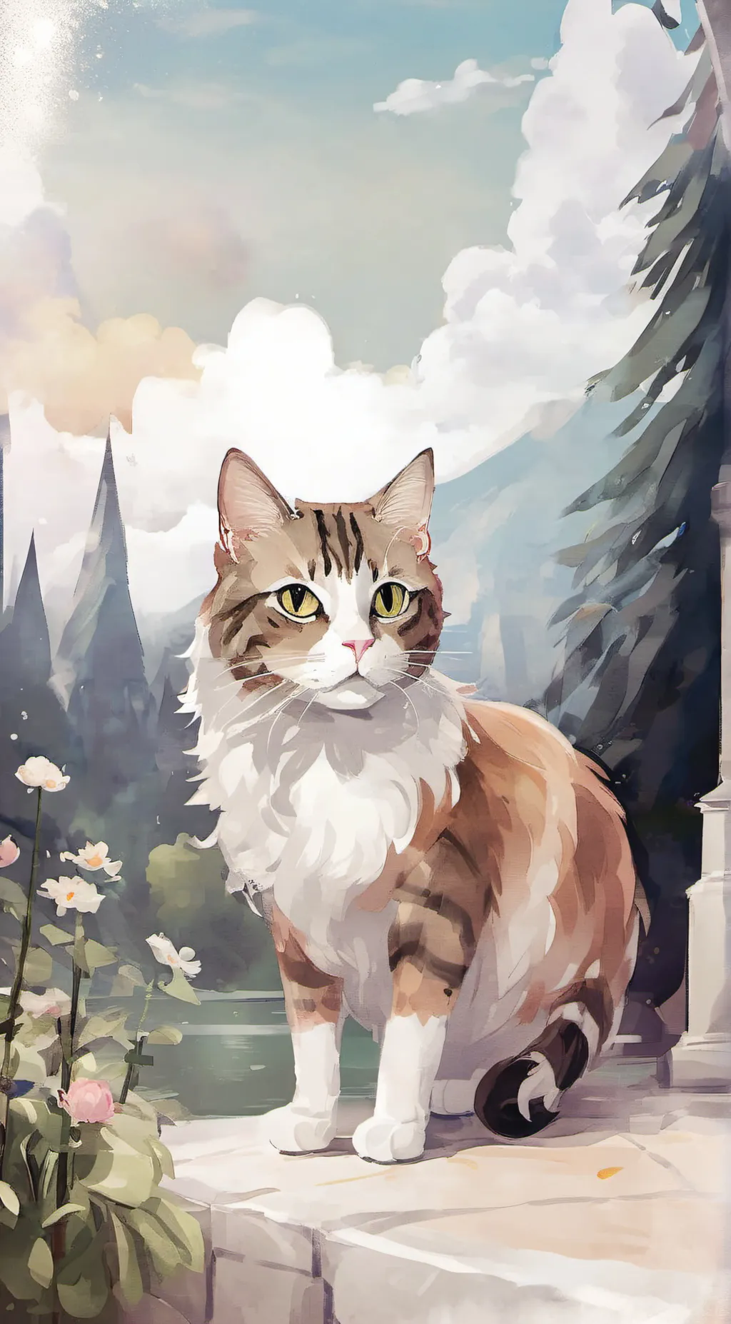 ai character: Leo background