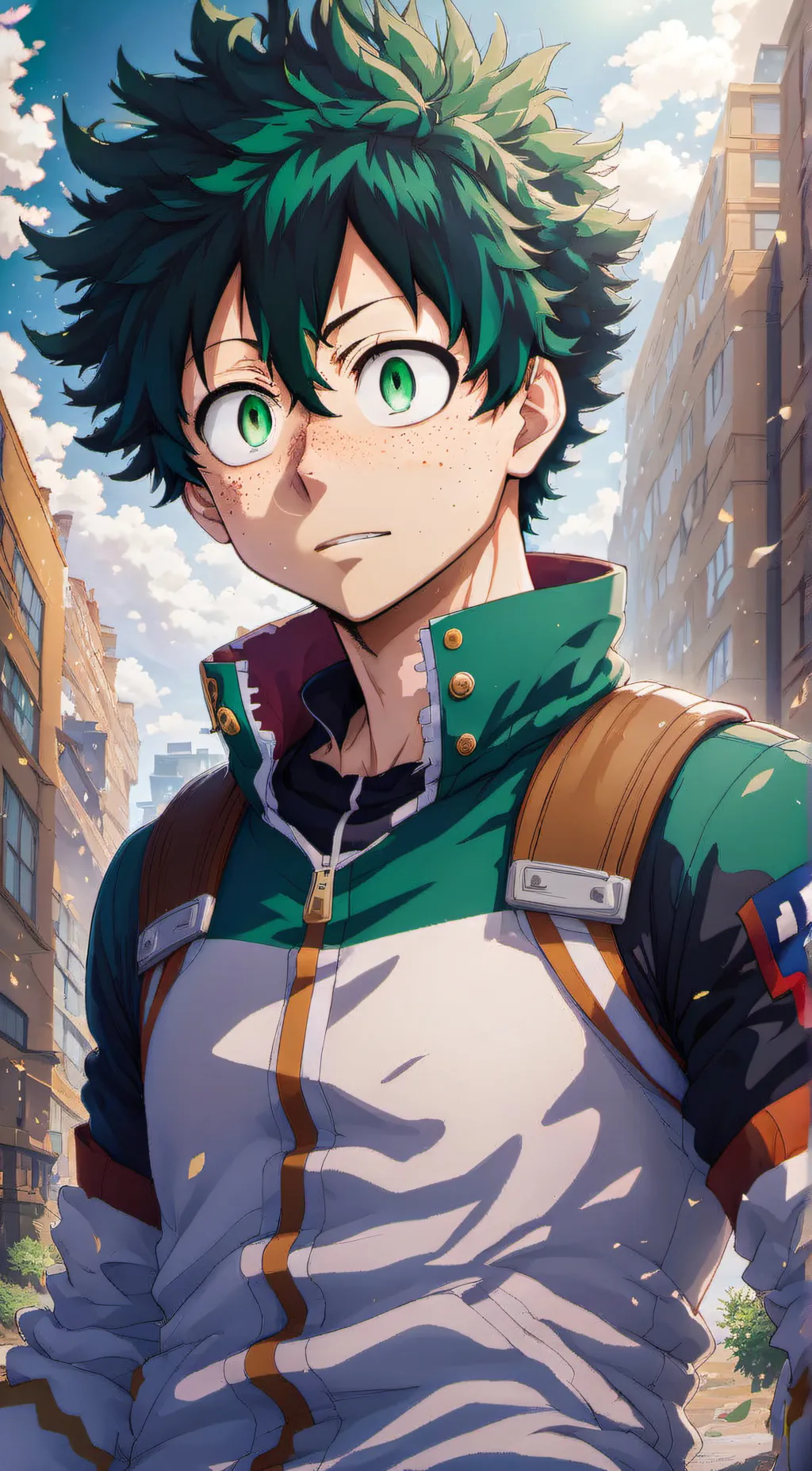 ai character: 🥦Deku🥦 background