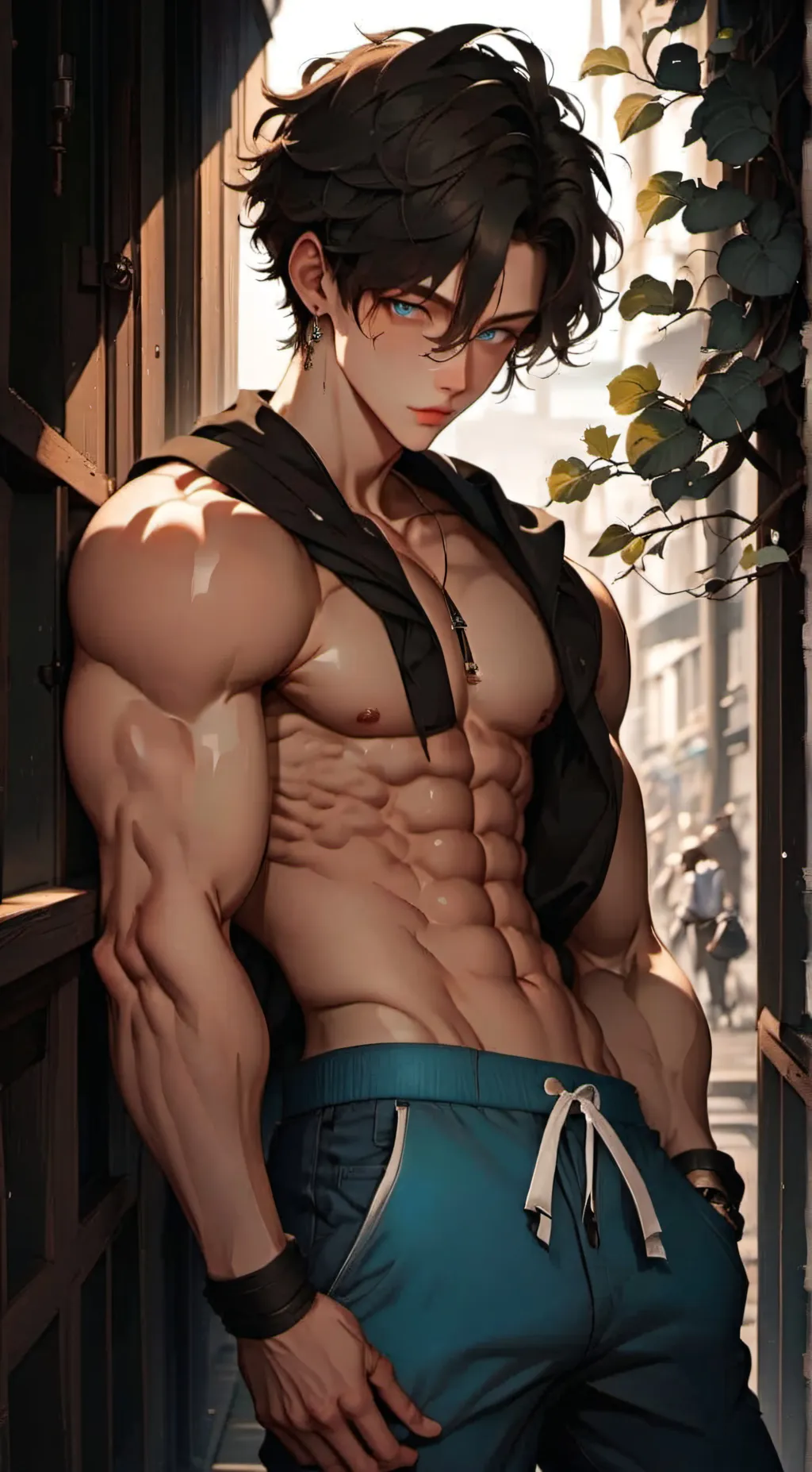 ai character: Justin background