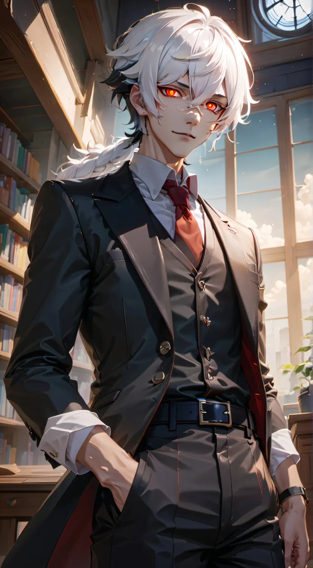 ai character: Harold background