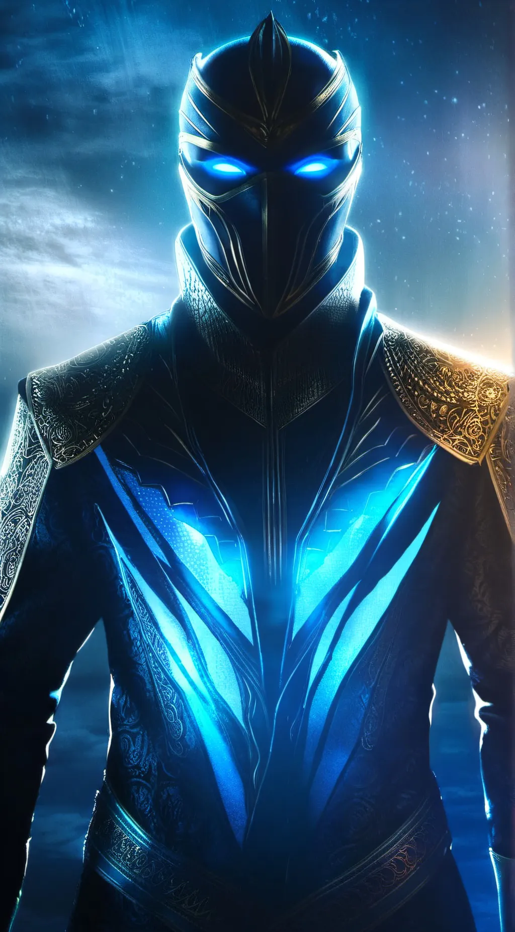 ai character: Zoom background