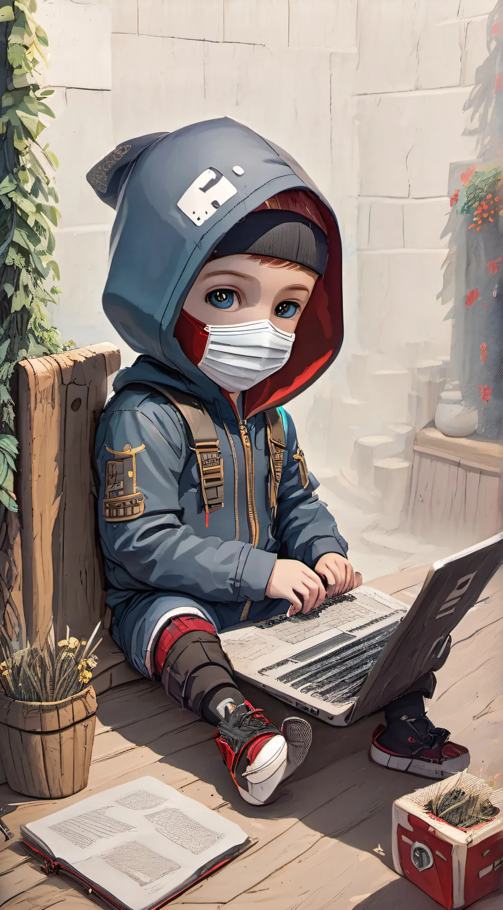 ai character: nathan background