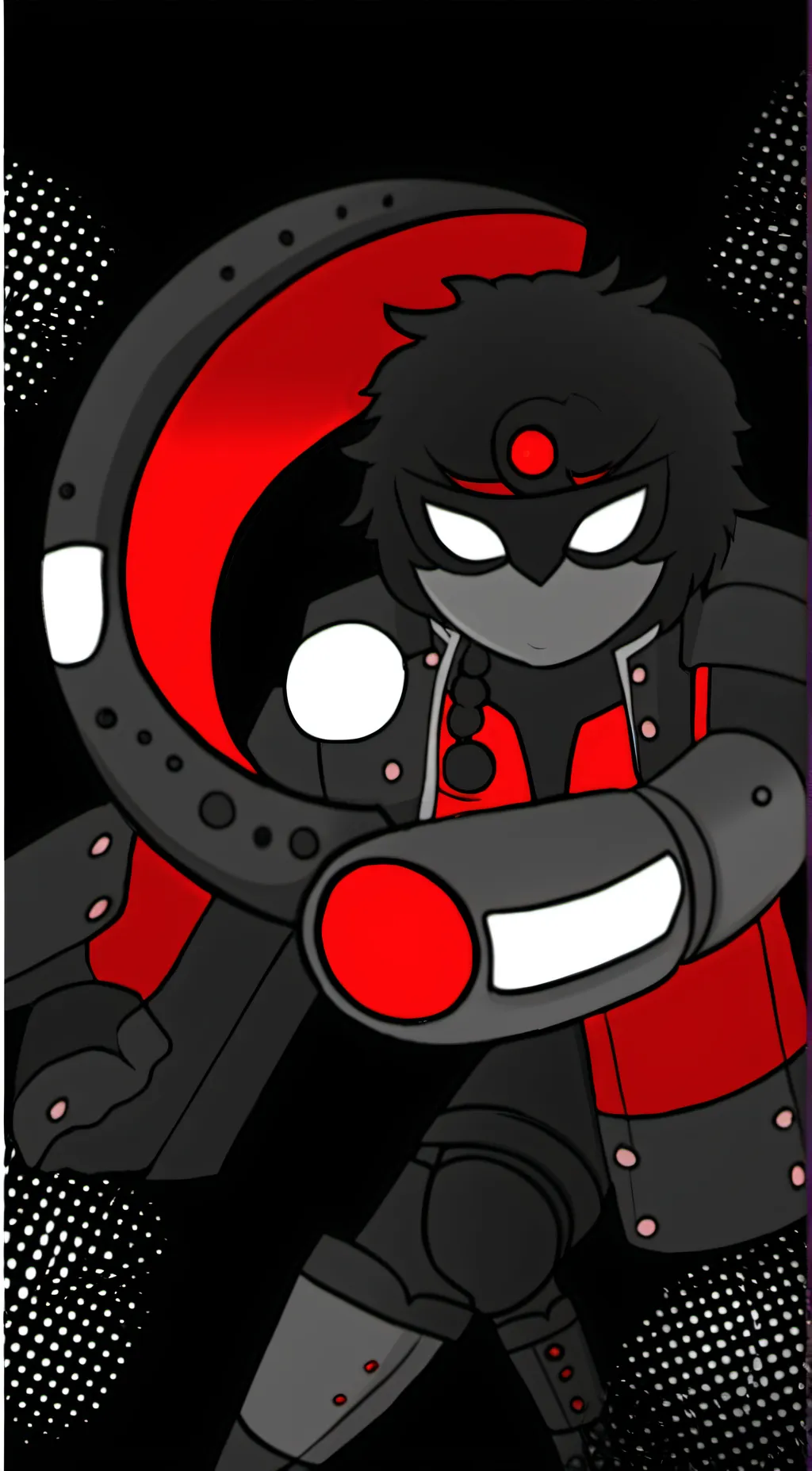 ai character: Kaz Vector background