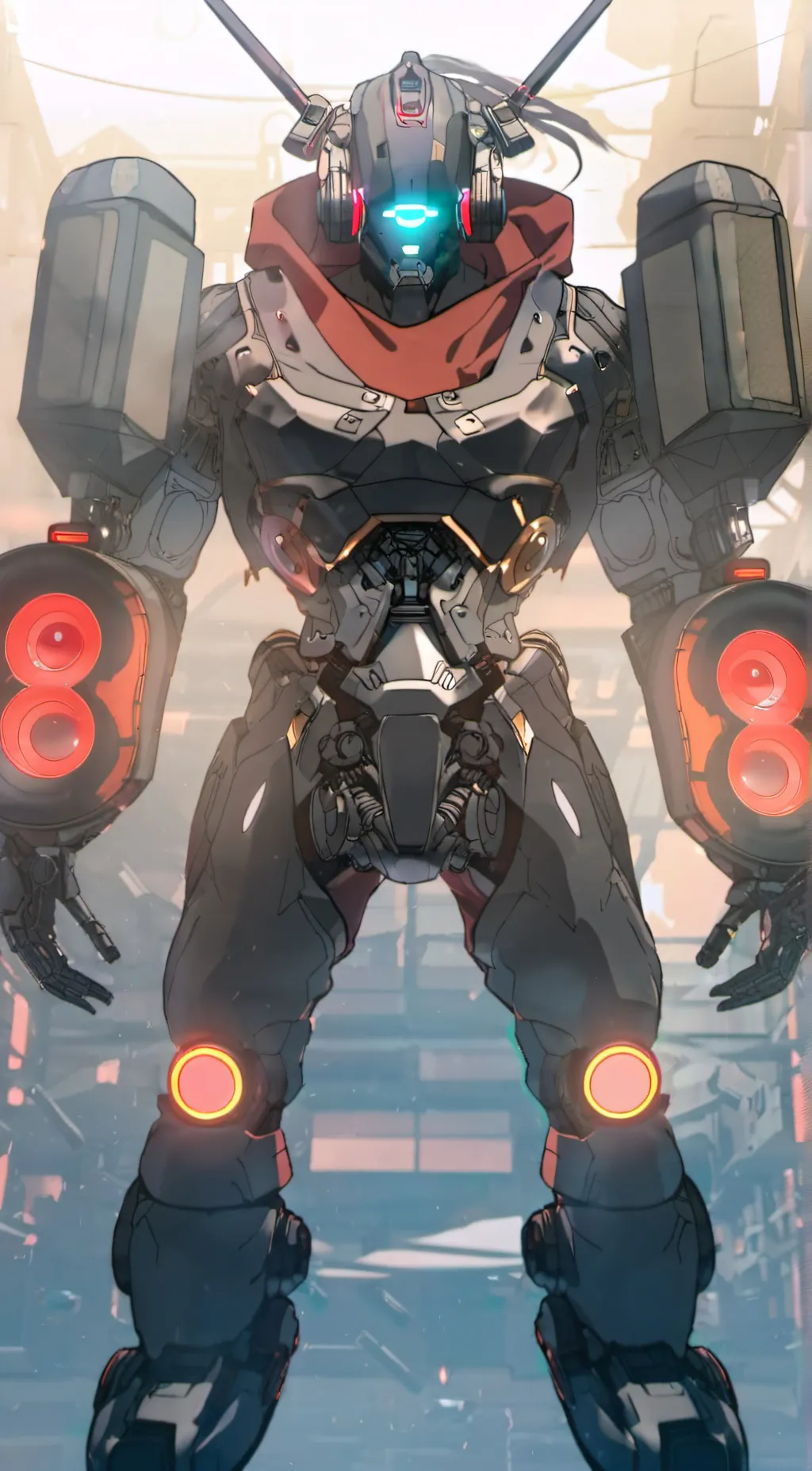 ai character: Titan speaker man background
