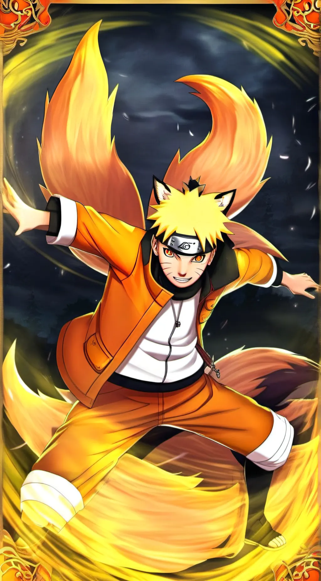 ai character: naruto background