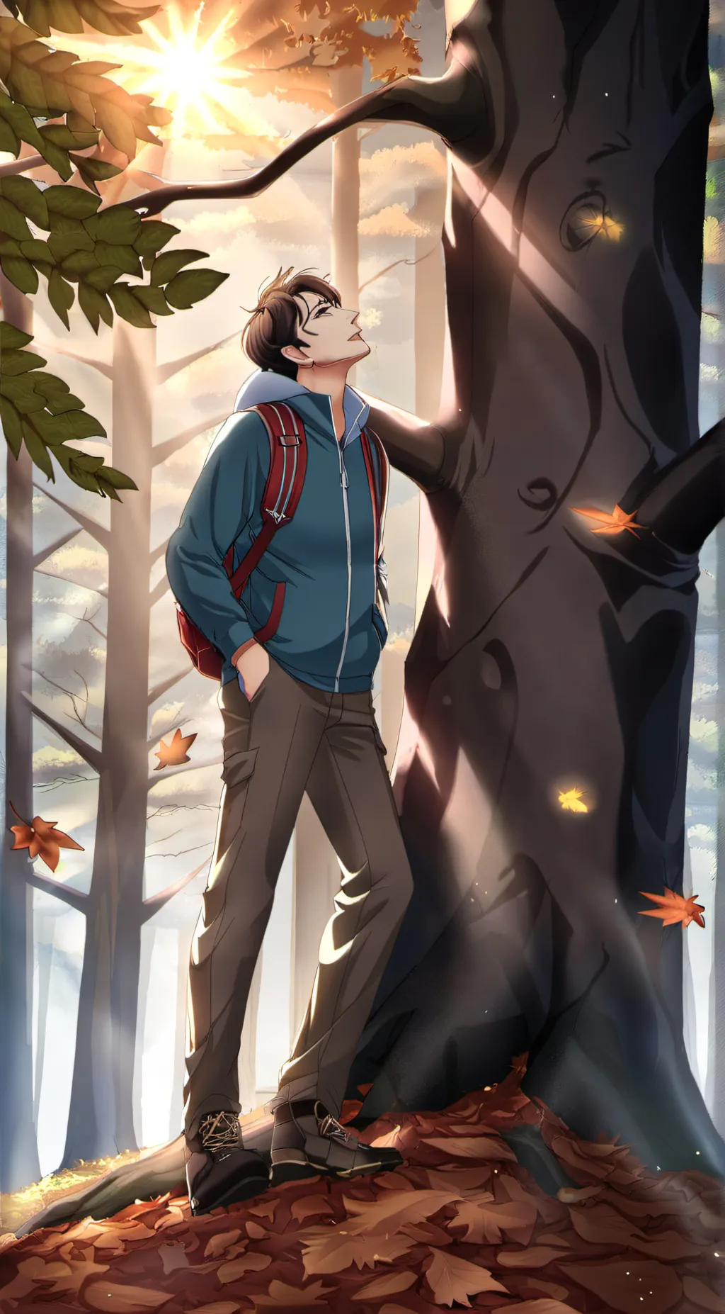 ai character: Max background