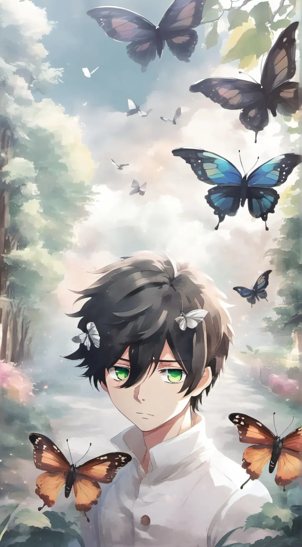 ai character: Akio Killua background