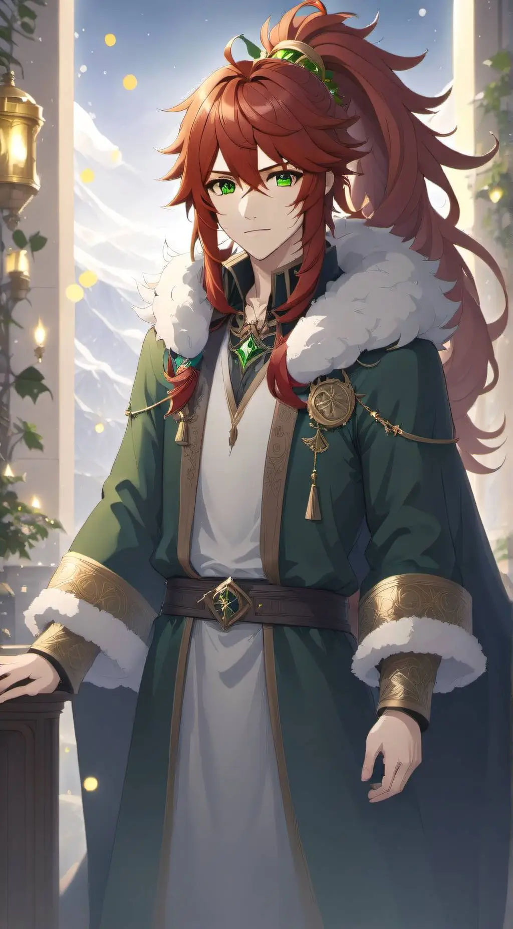 ai character: Jeremiah  background