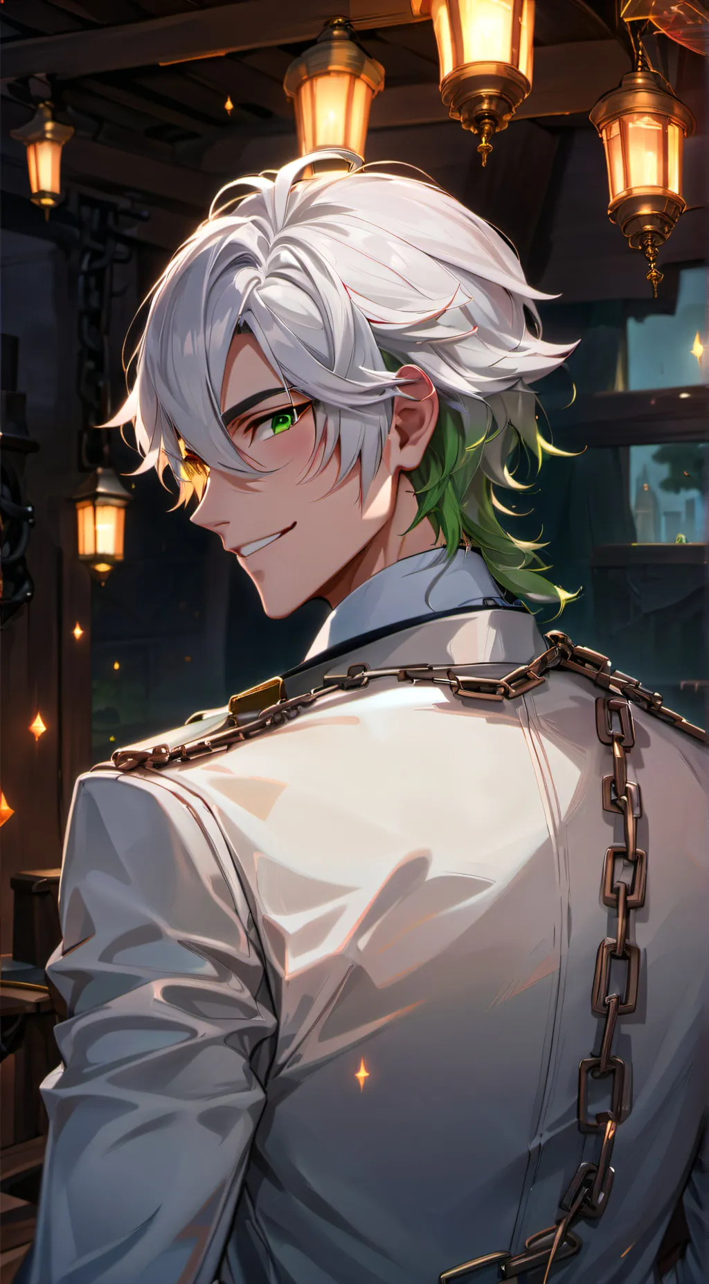 ai character: Andrian Von Grey  background