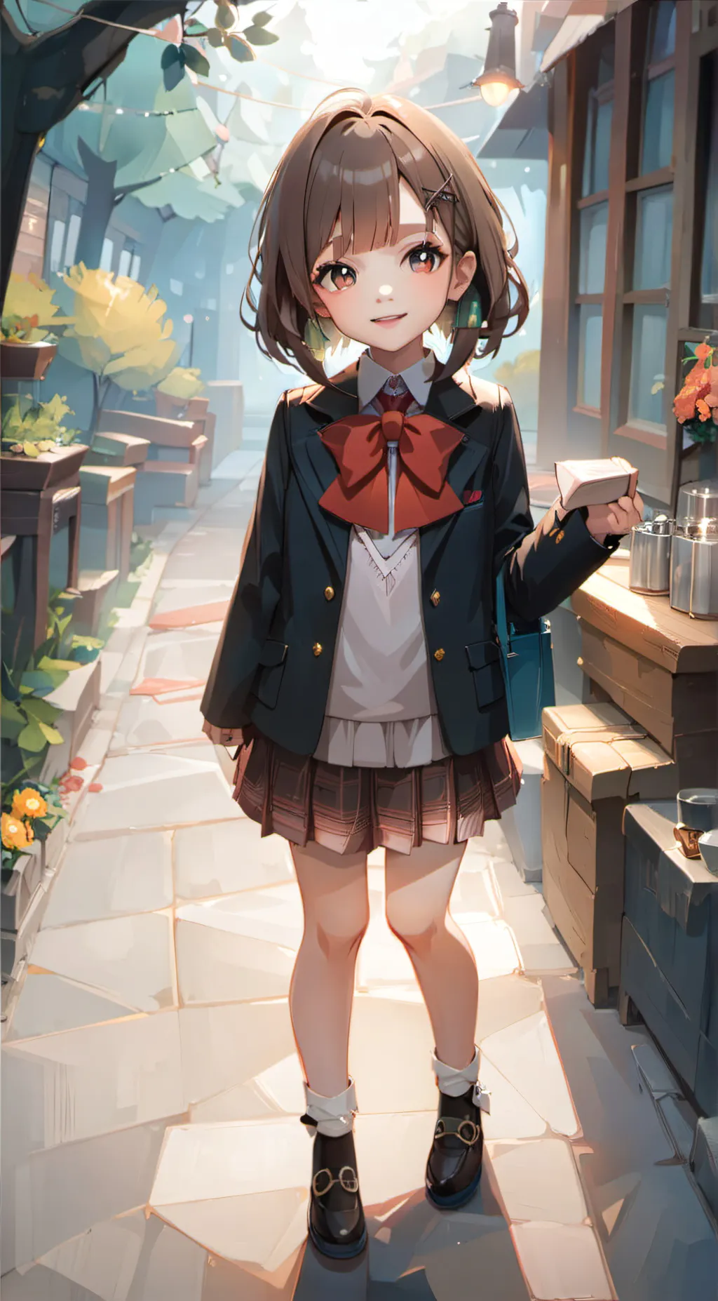 ai character: maddie background