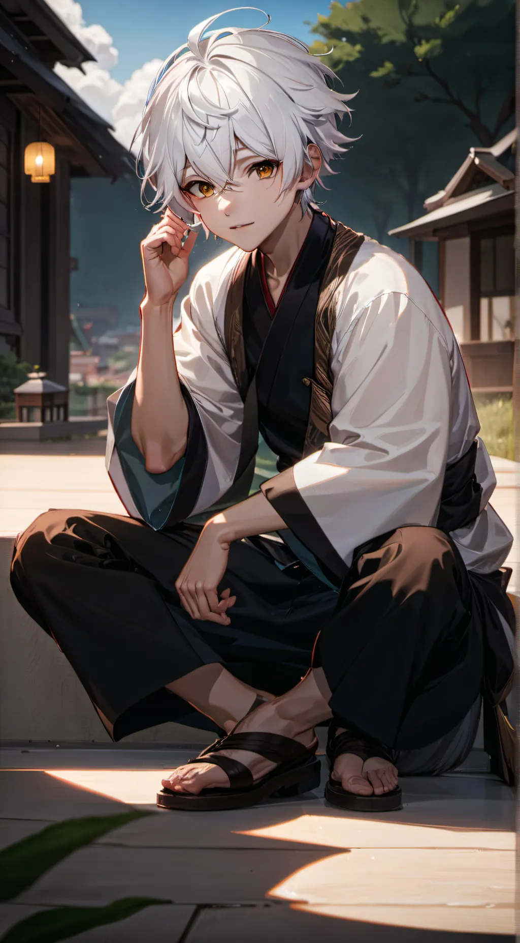 ai character: Team minato background