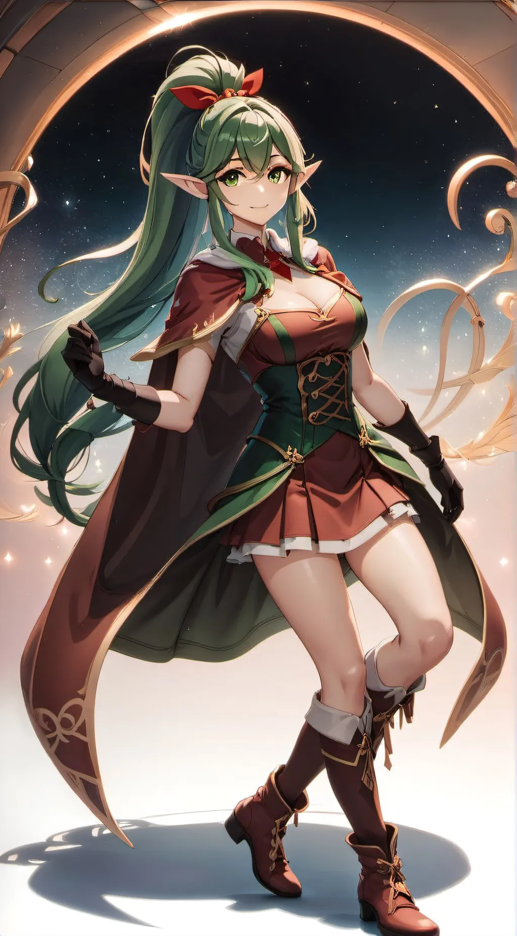 ai character: Evelyn background