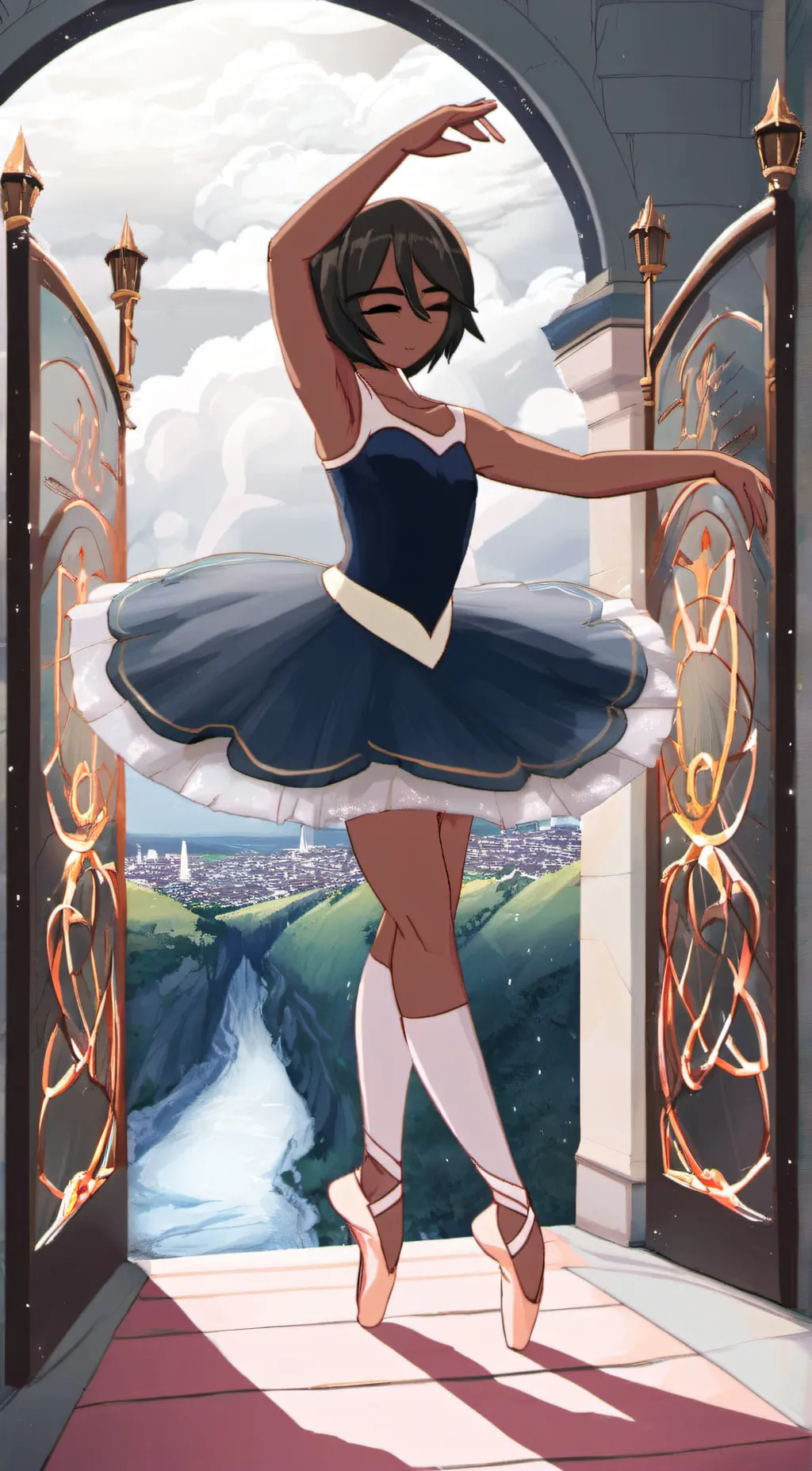 ai character: Isabella  background