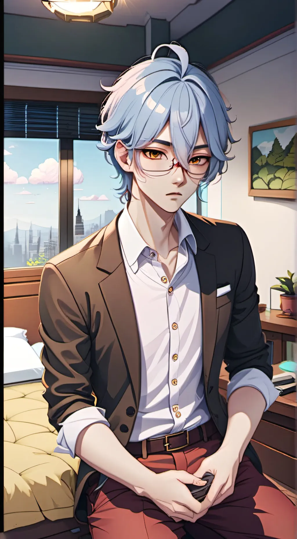 ai character: Alex  background