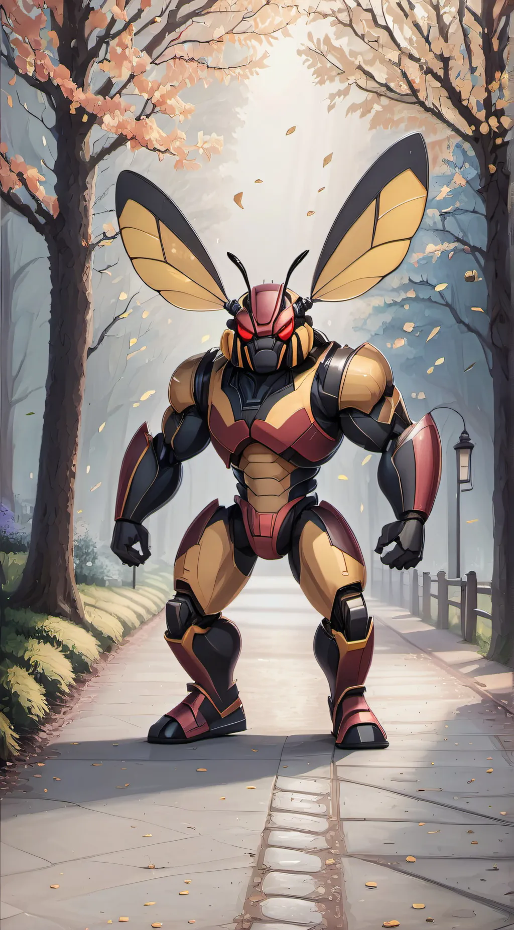 ai character: Buzzwole background