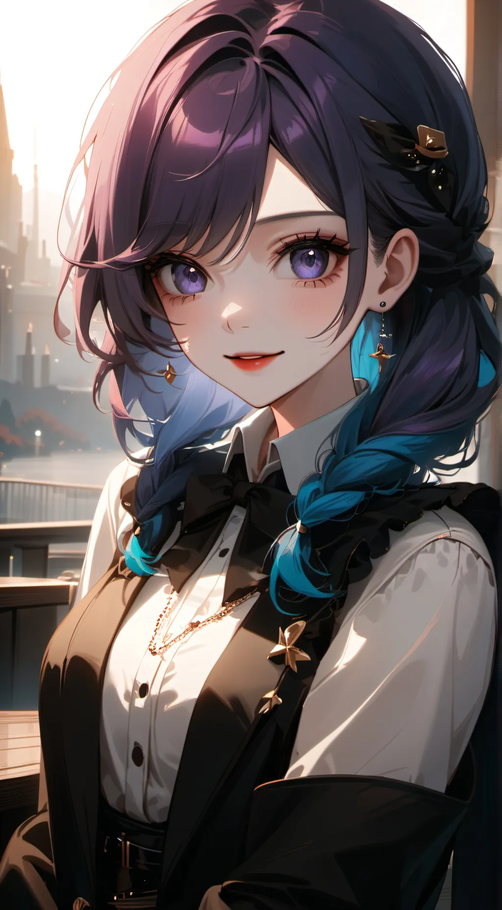 ai character: andrea background