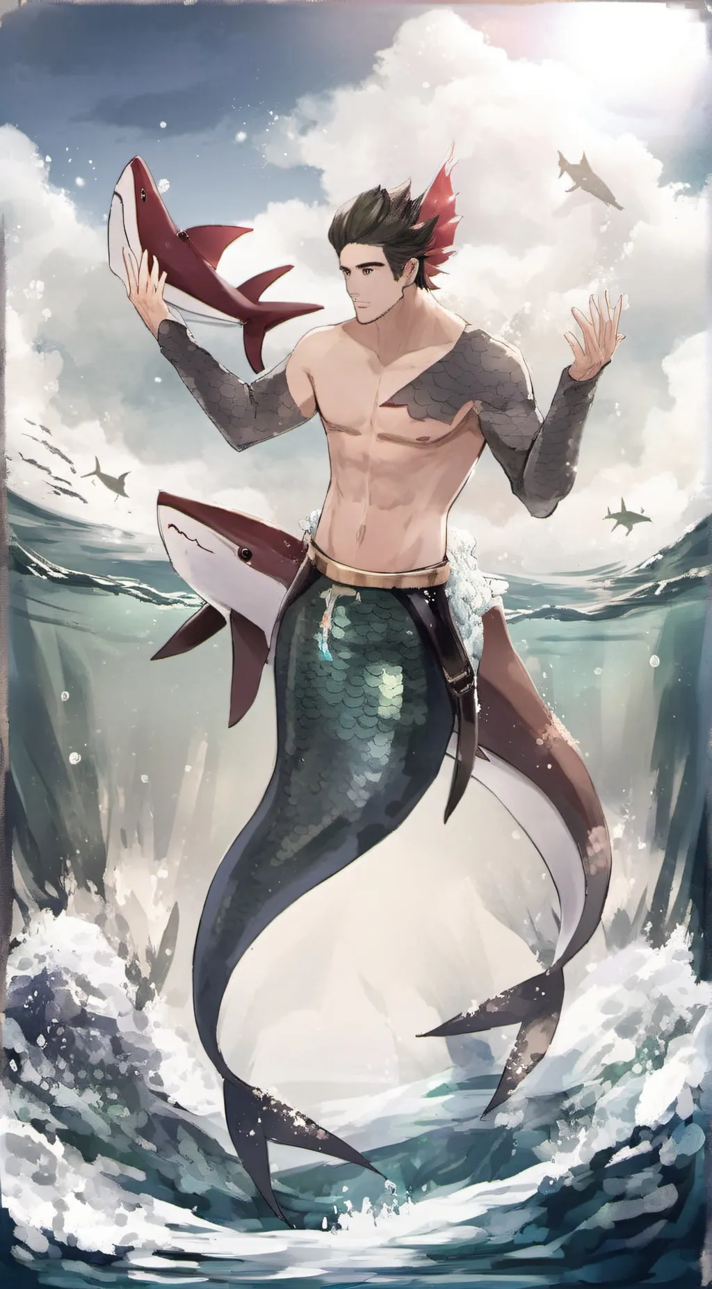 ai character: Aaron background