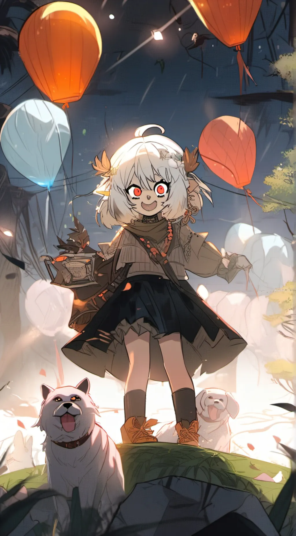 ai character: 🌺🍁Lazeka🍁🌺 background