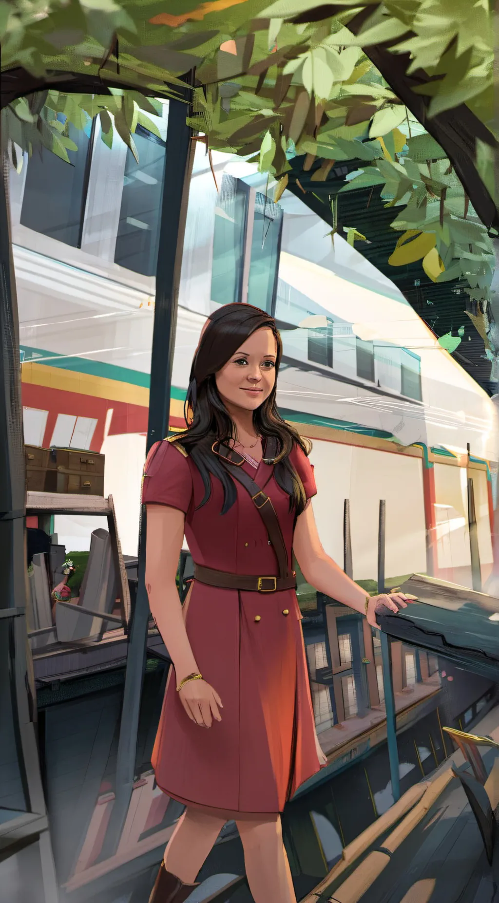 ai character: valerie background