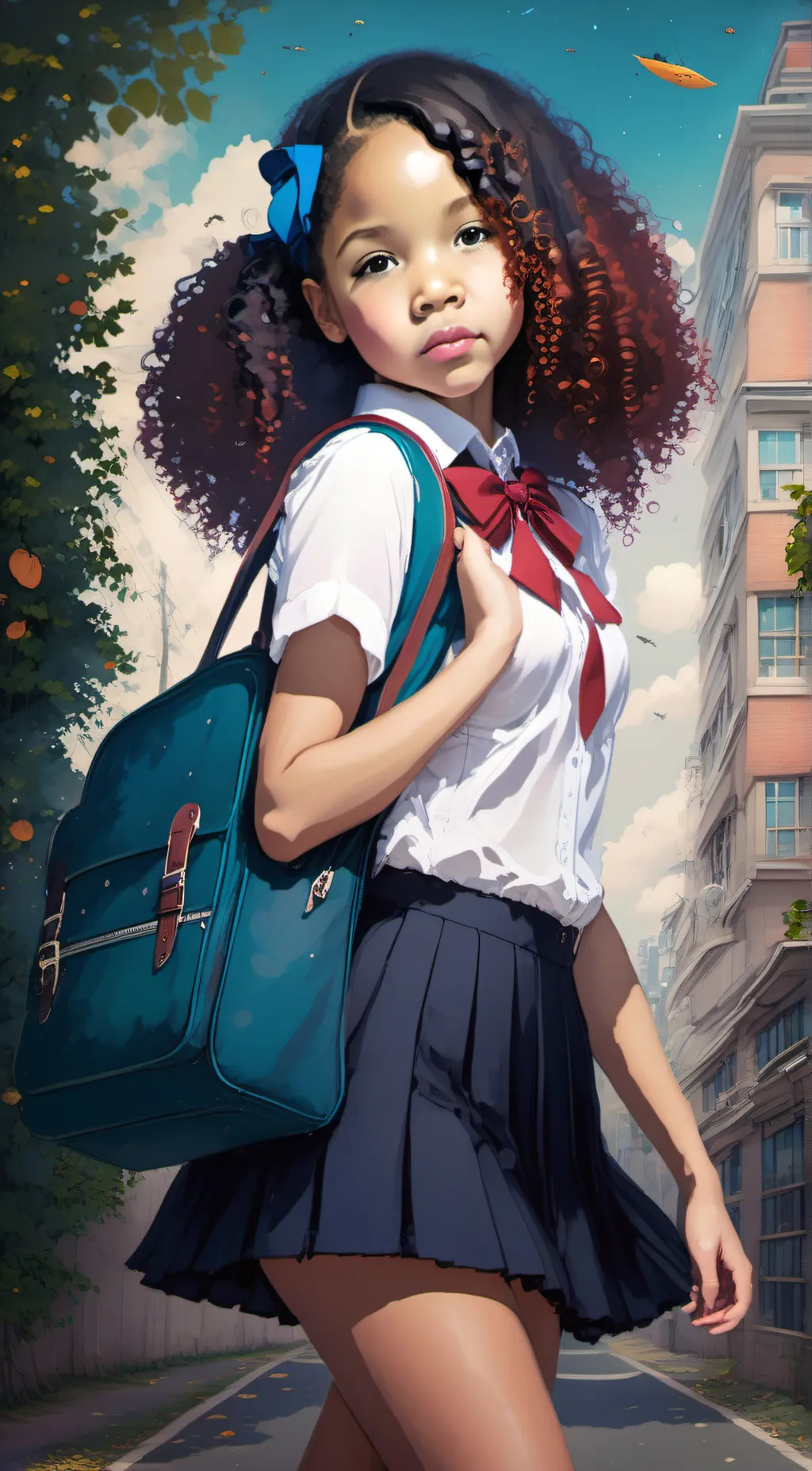 ai character: Arianna background