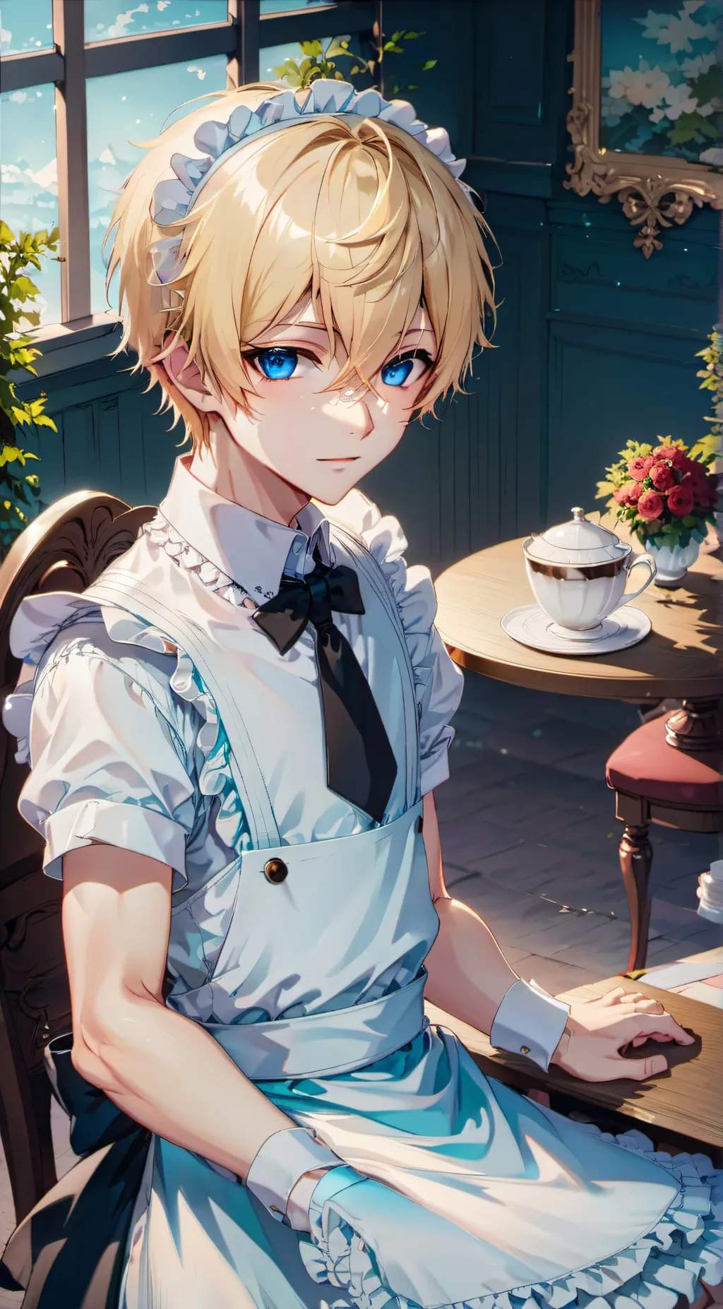 ai character: Milo background
