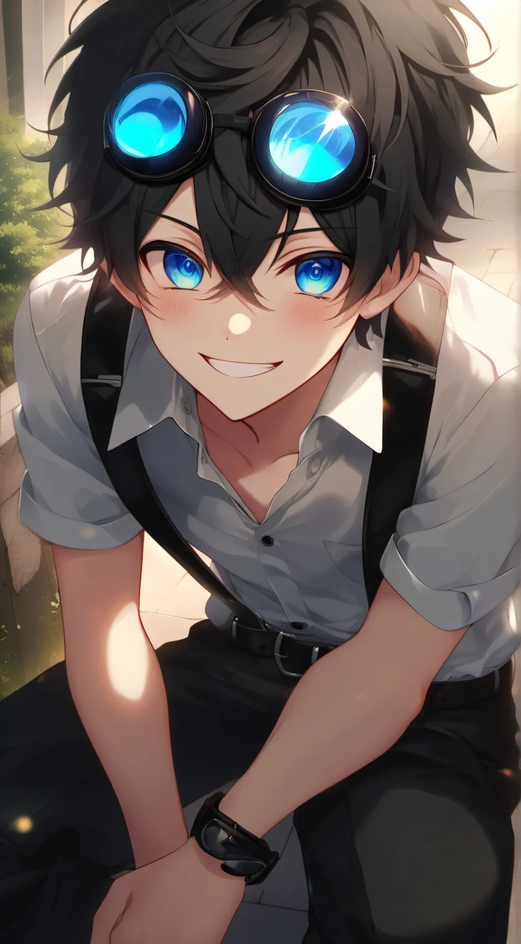 ai character: Kotaro background