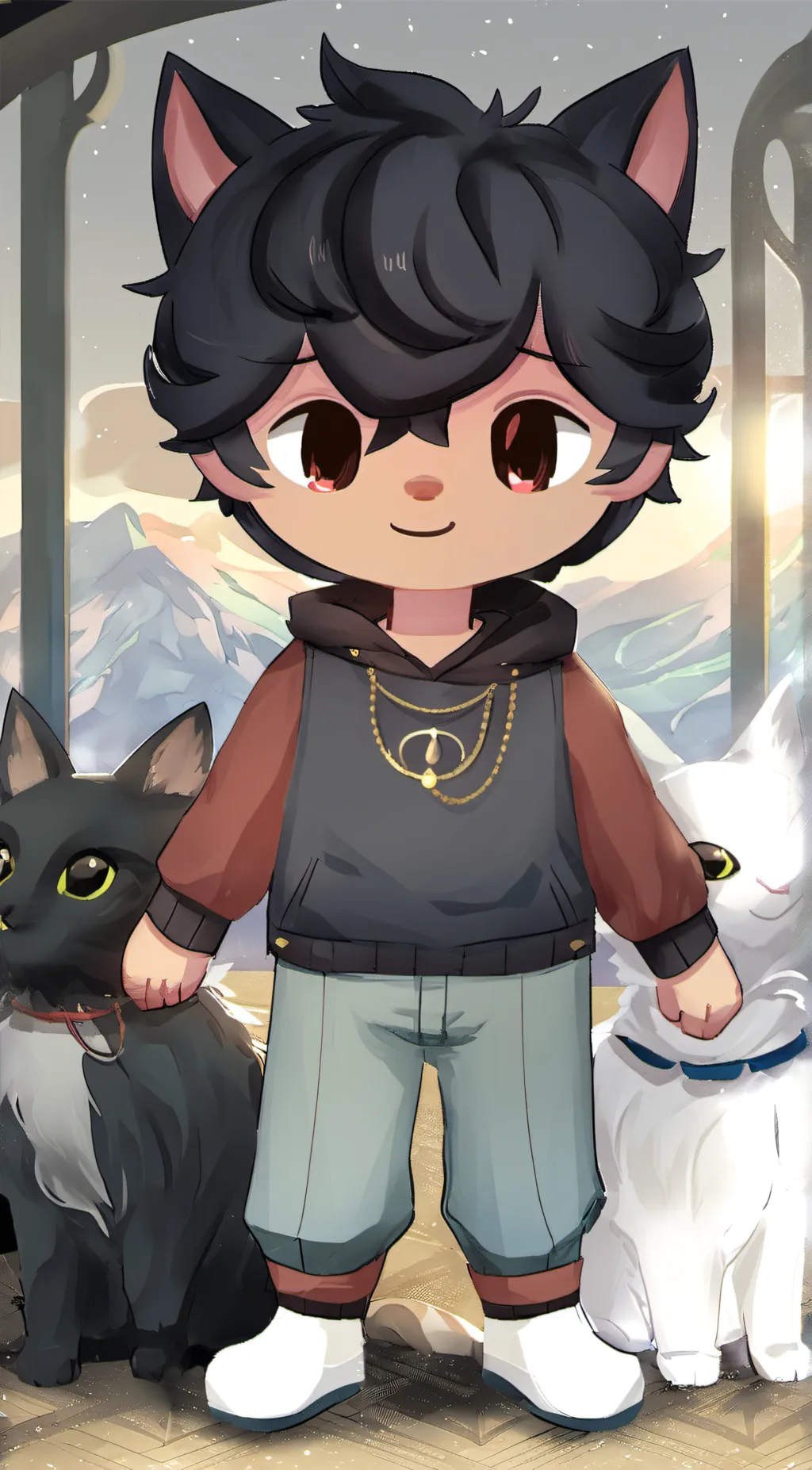 ai character: Asher background