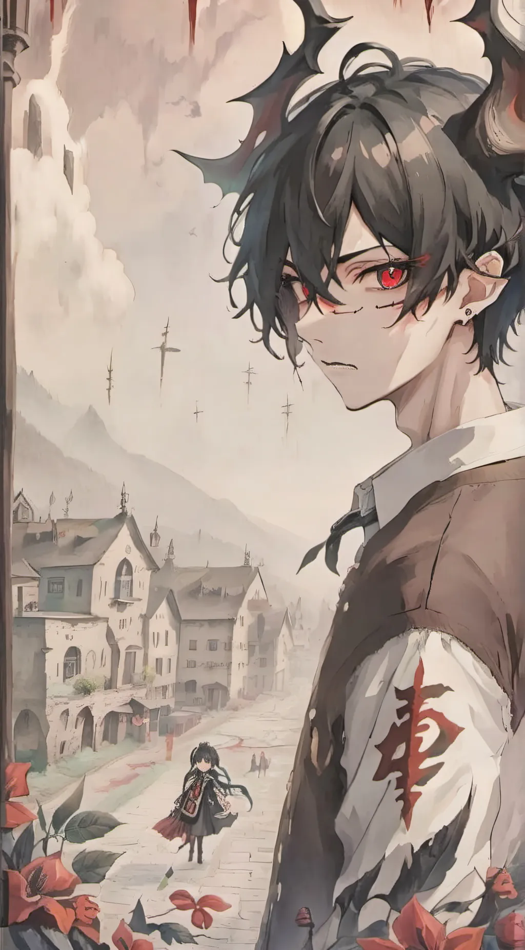 ai character: Luca background