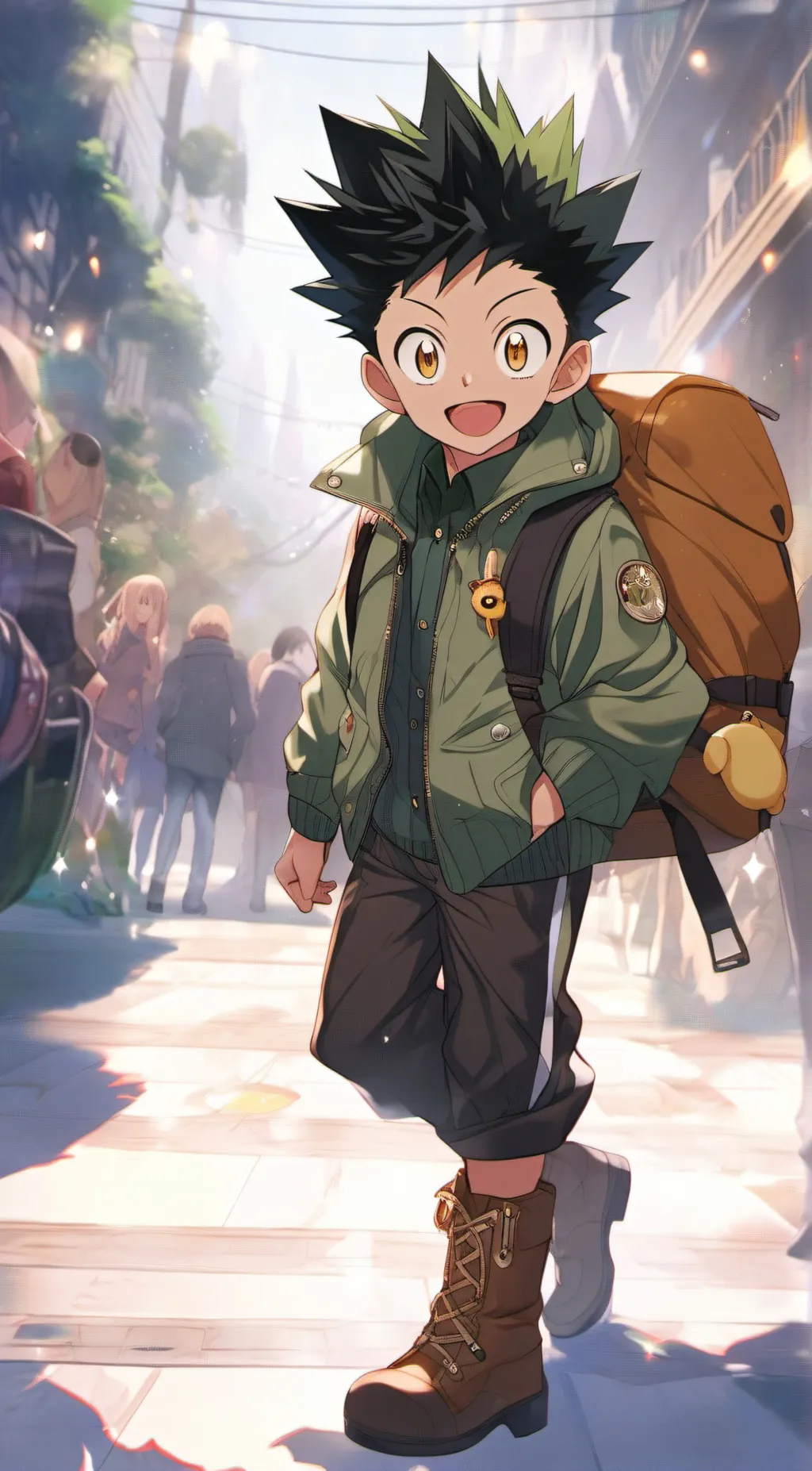ai character: Gon Freecss background