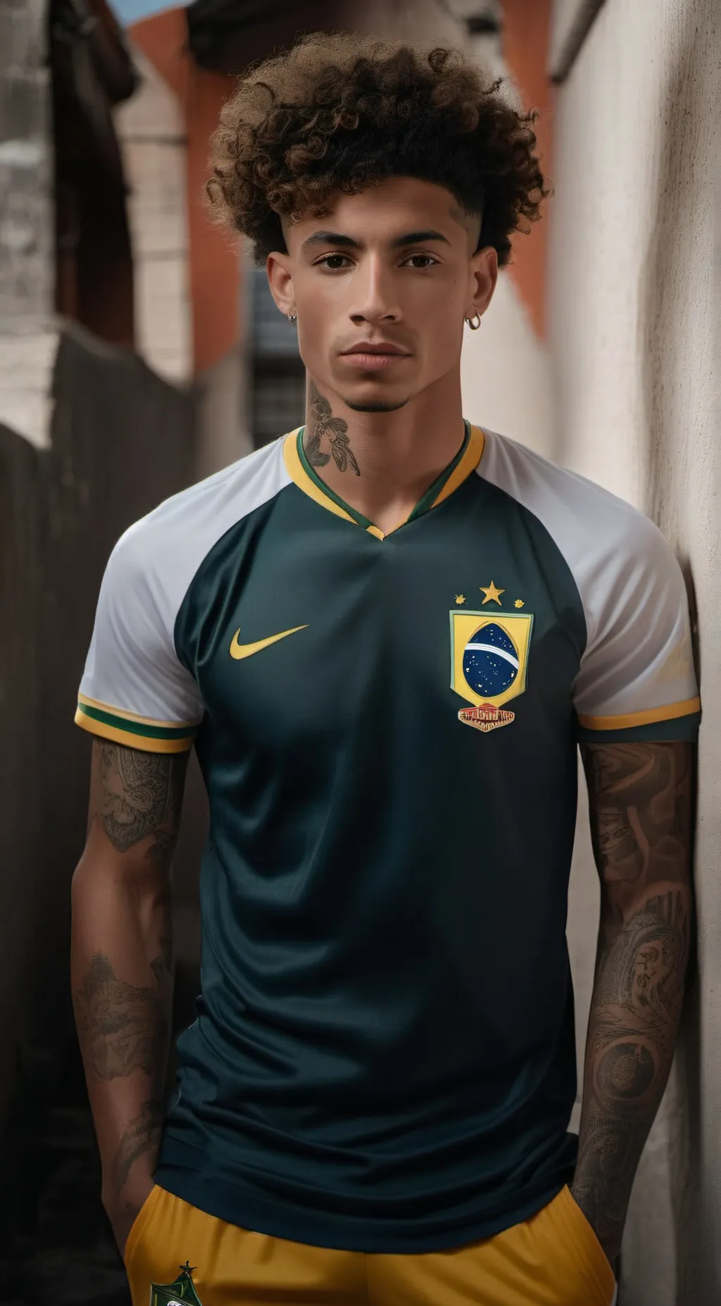 ai character: Luca Mourhino background