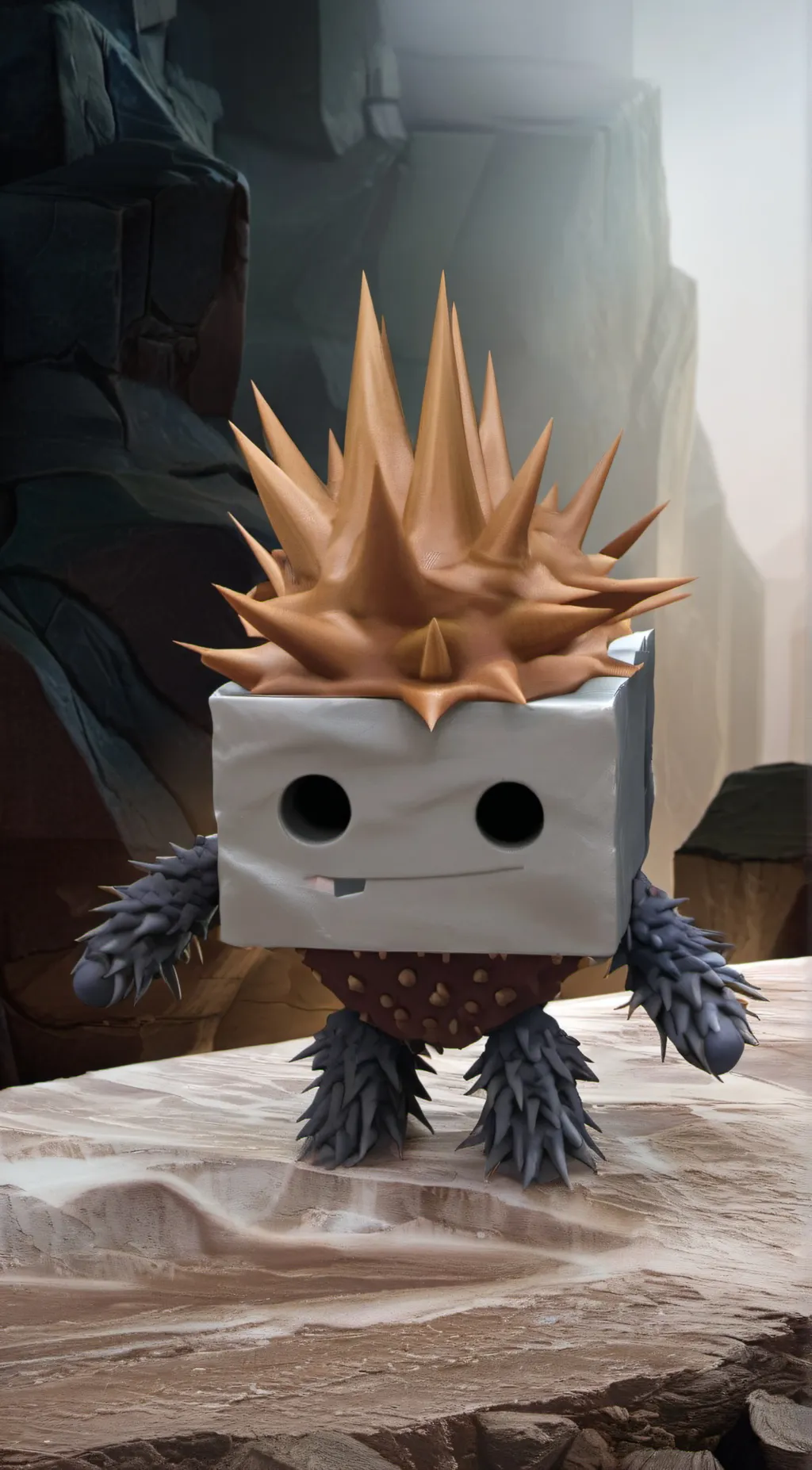 ai character: Thwompert background