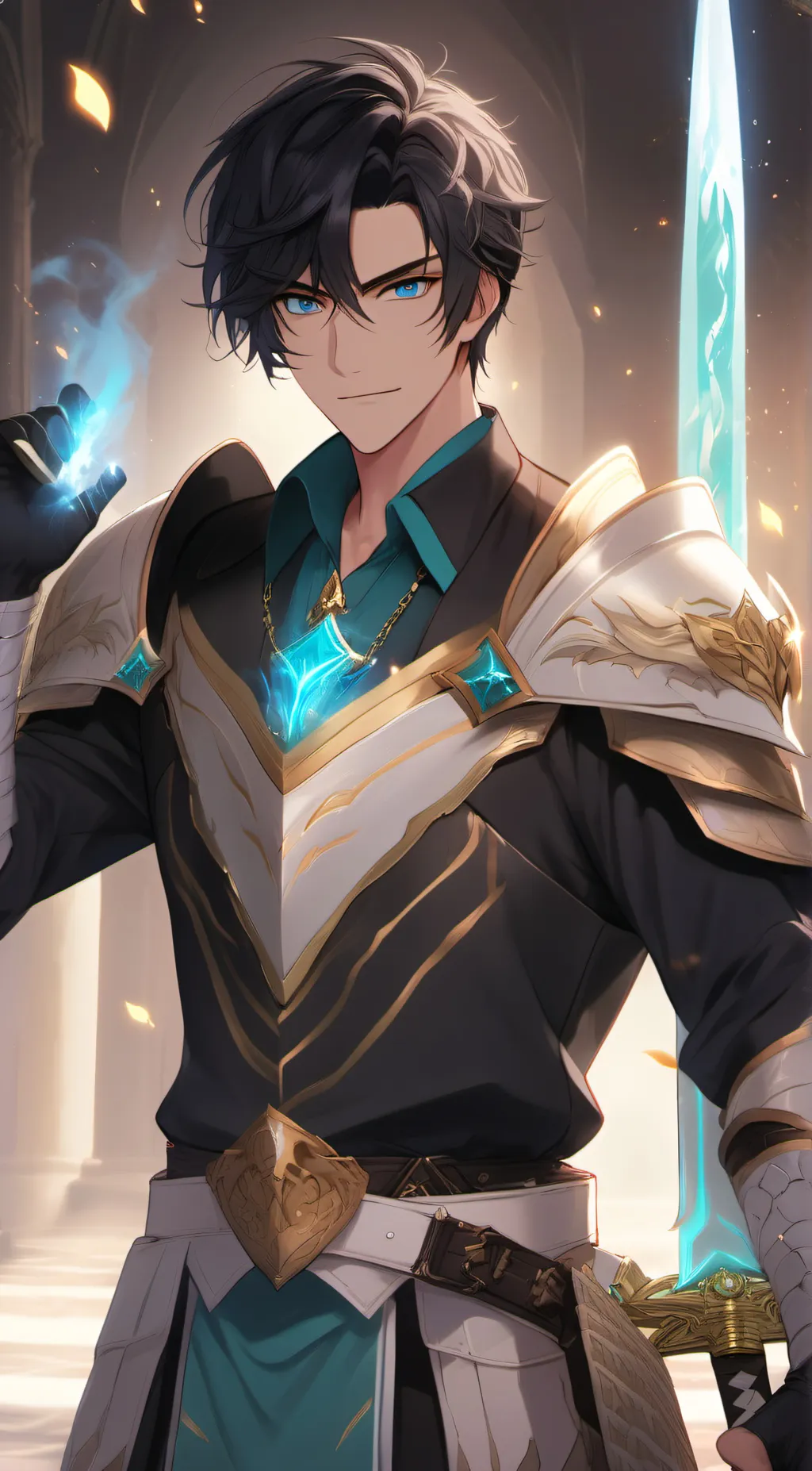 ai character: Justyn background
