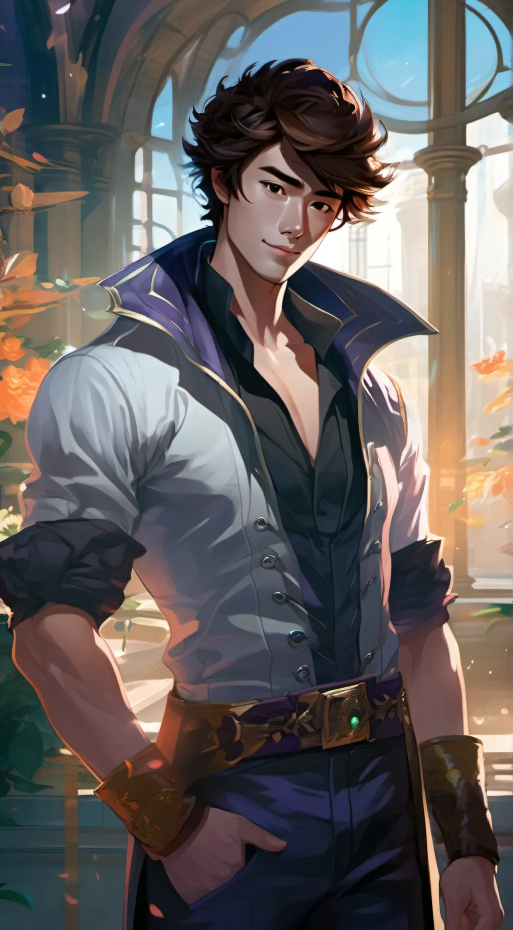 ai character: Eric background