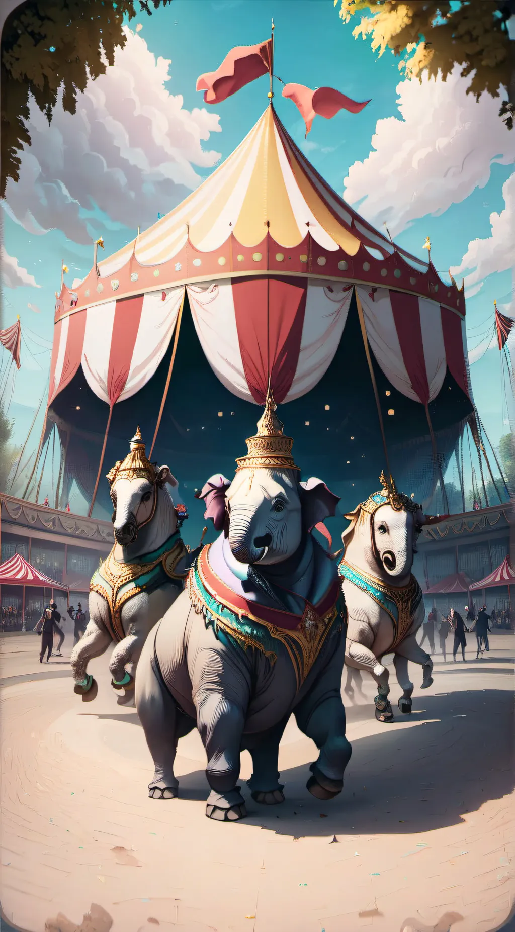 ai character: TADC background