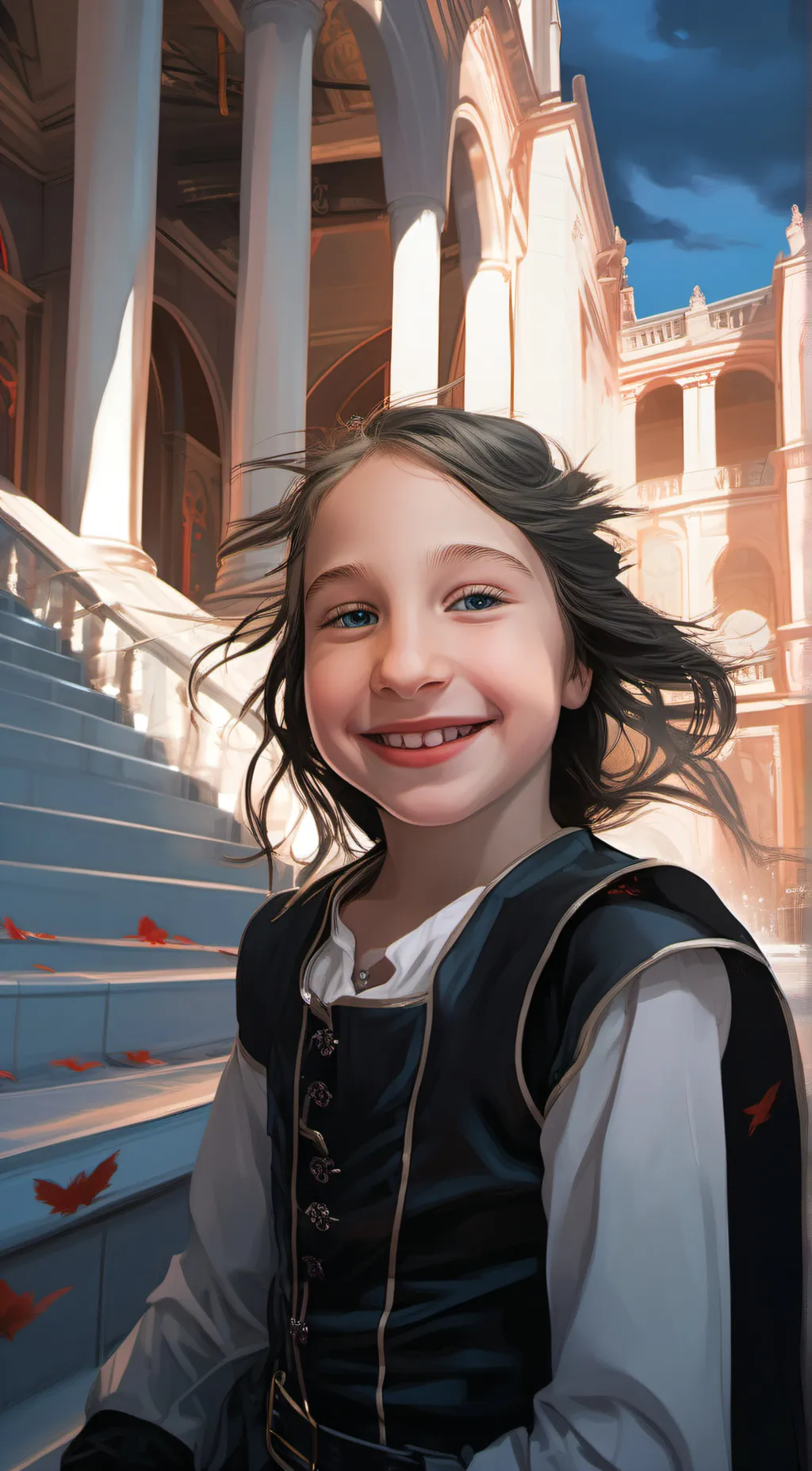 ai character: Hayley background