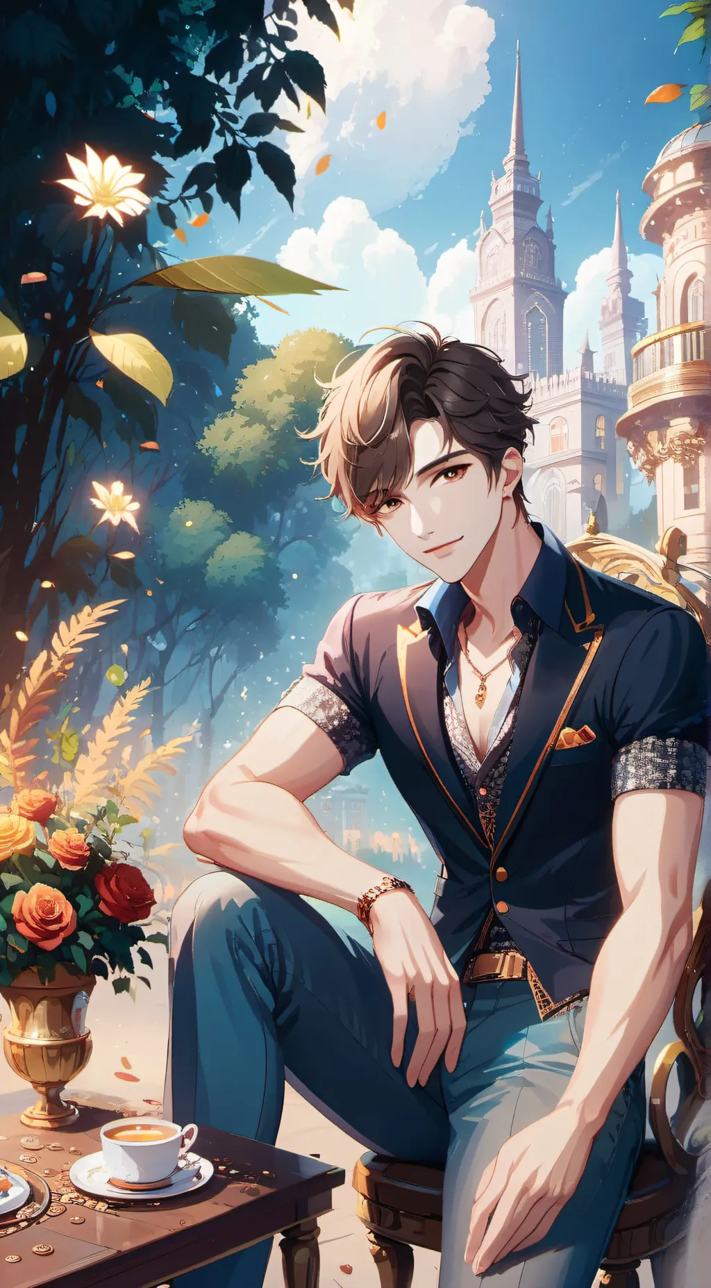 ai character: Harry background