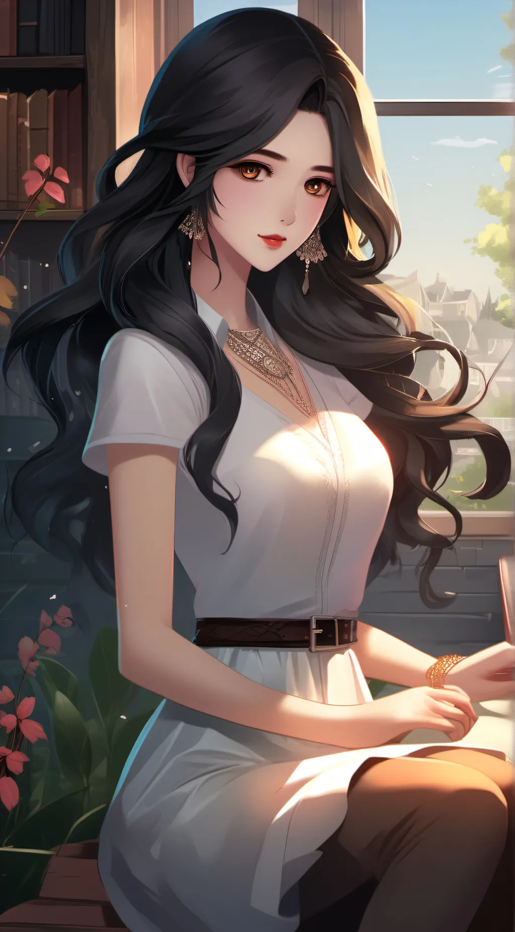 ai character: molly background
