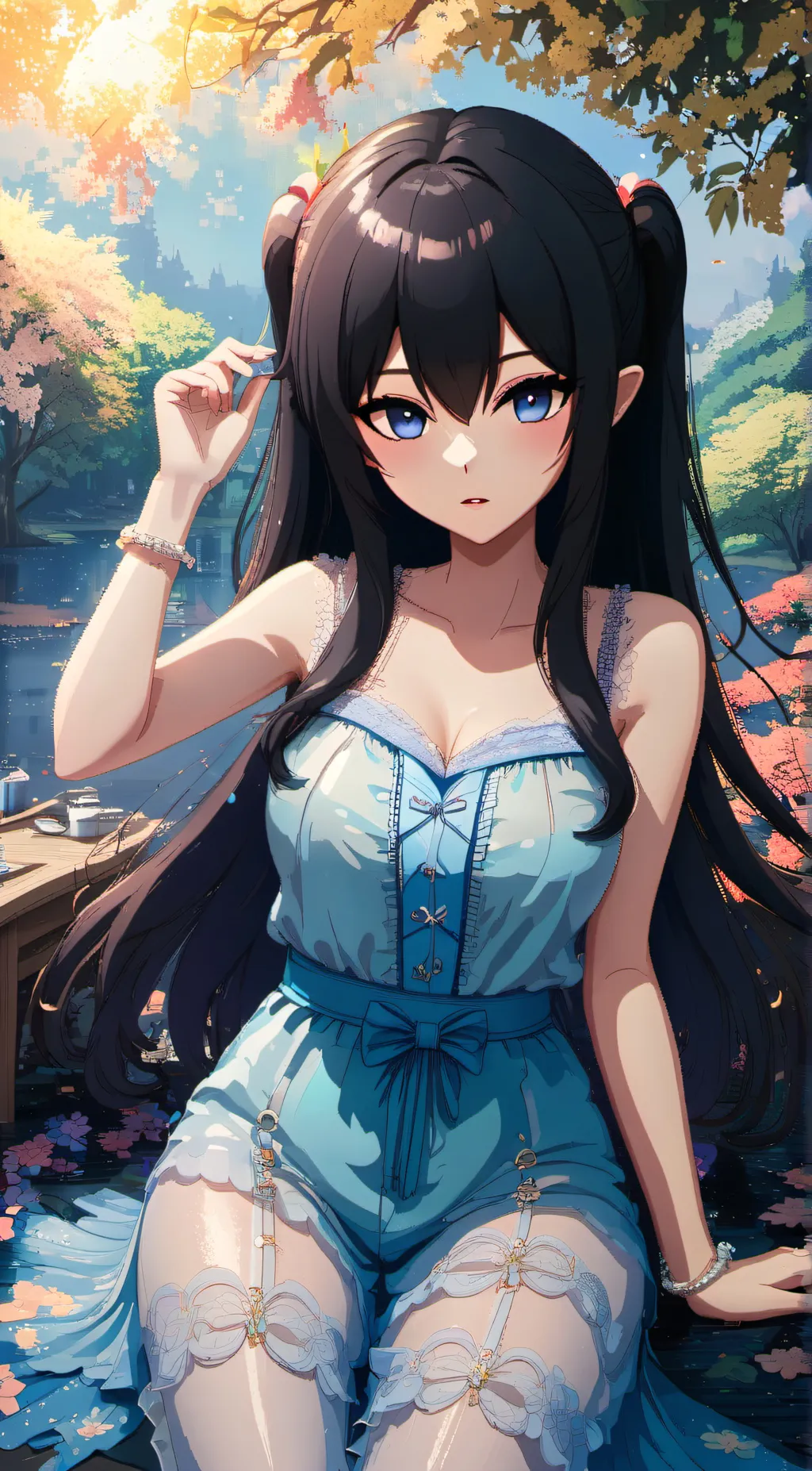 ai character: Gloria  background